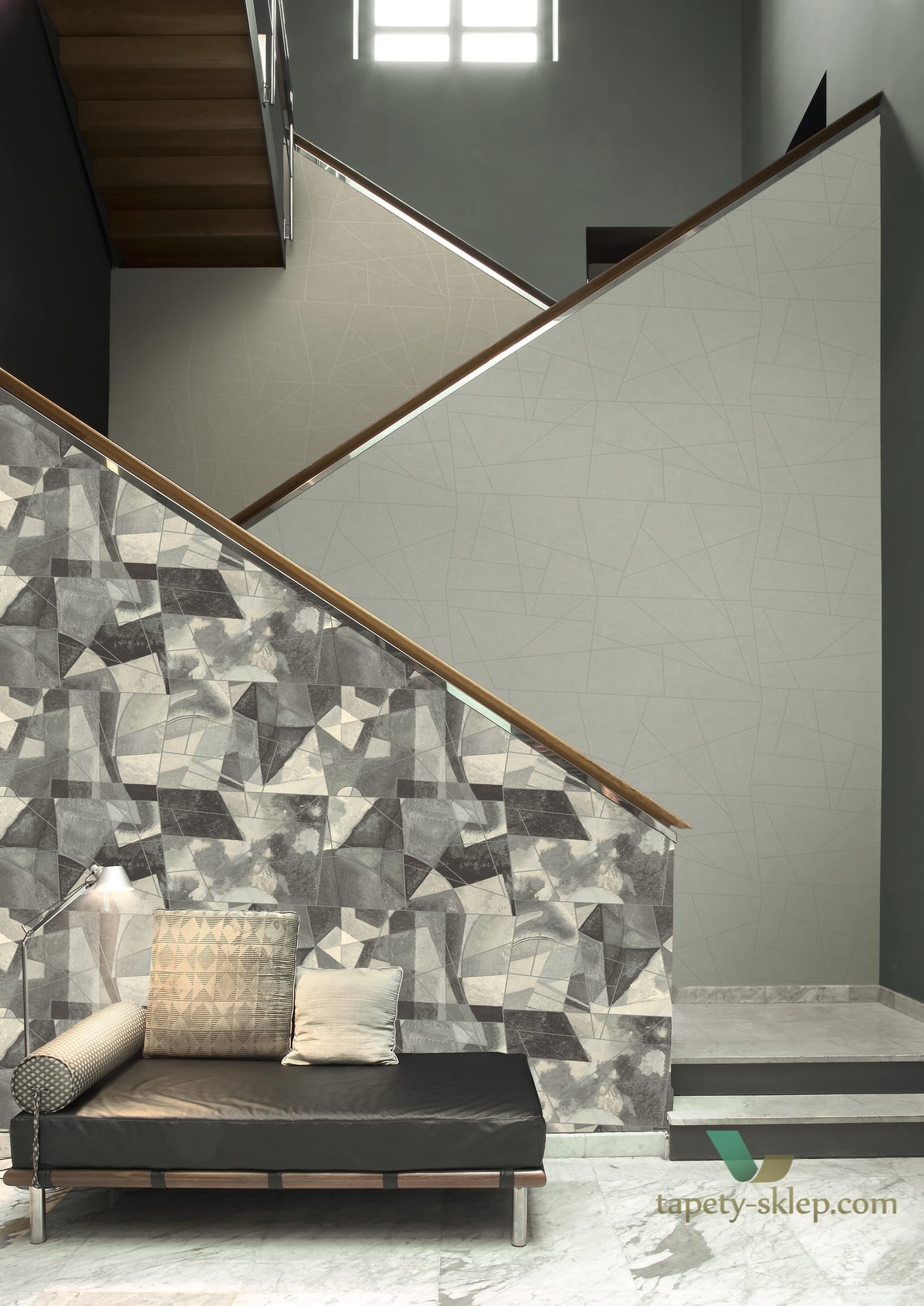 Tapeta J&V 24080 Quadri Composition A Tribute To Kandinsky