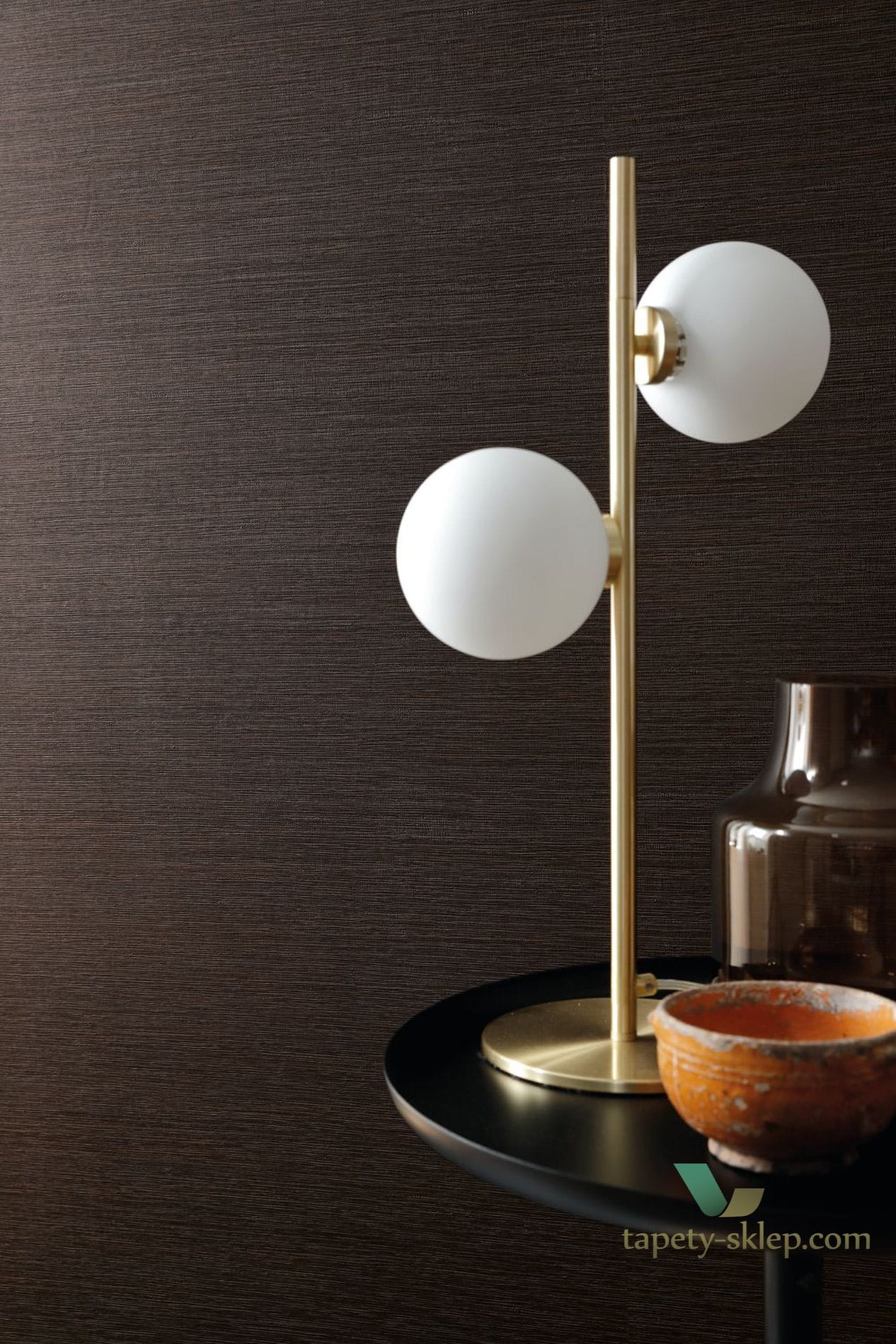 Tapeta płótno Casamance 74641426 Malacca Manille