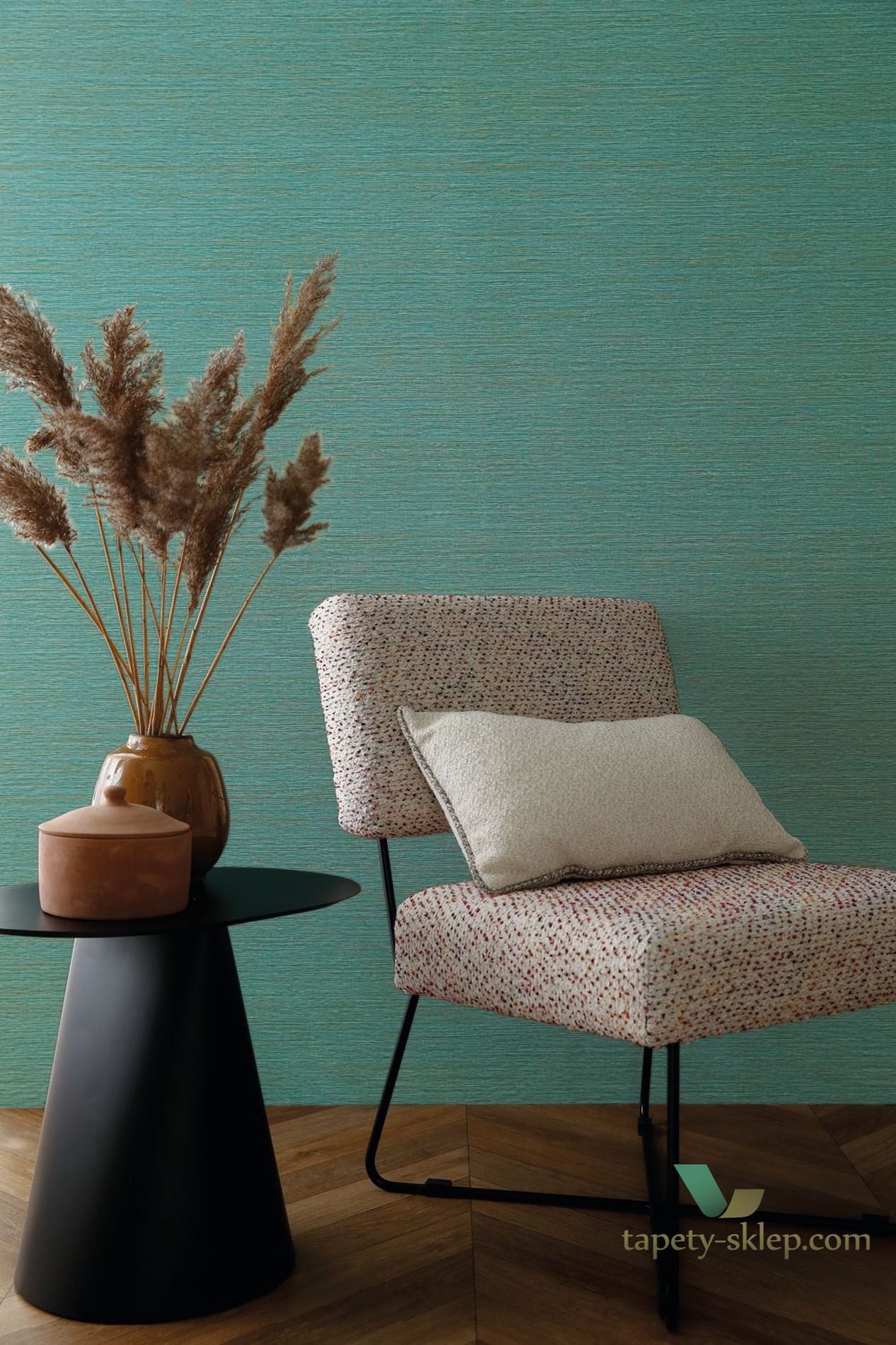 Tapeta płótno Casamance 74642344 Malacca Manille