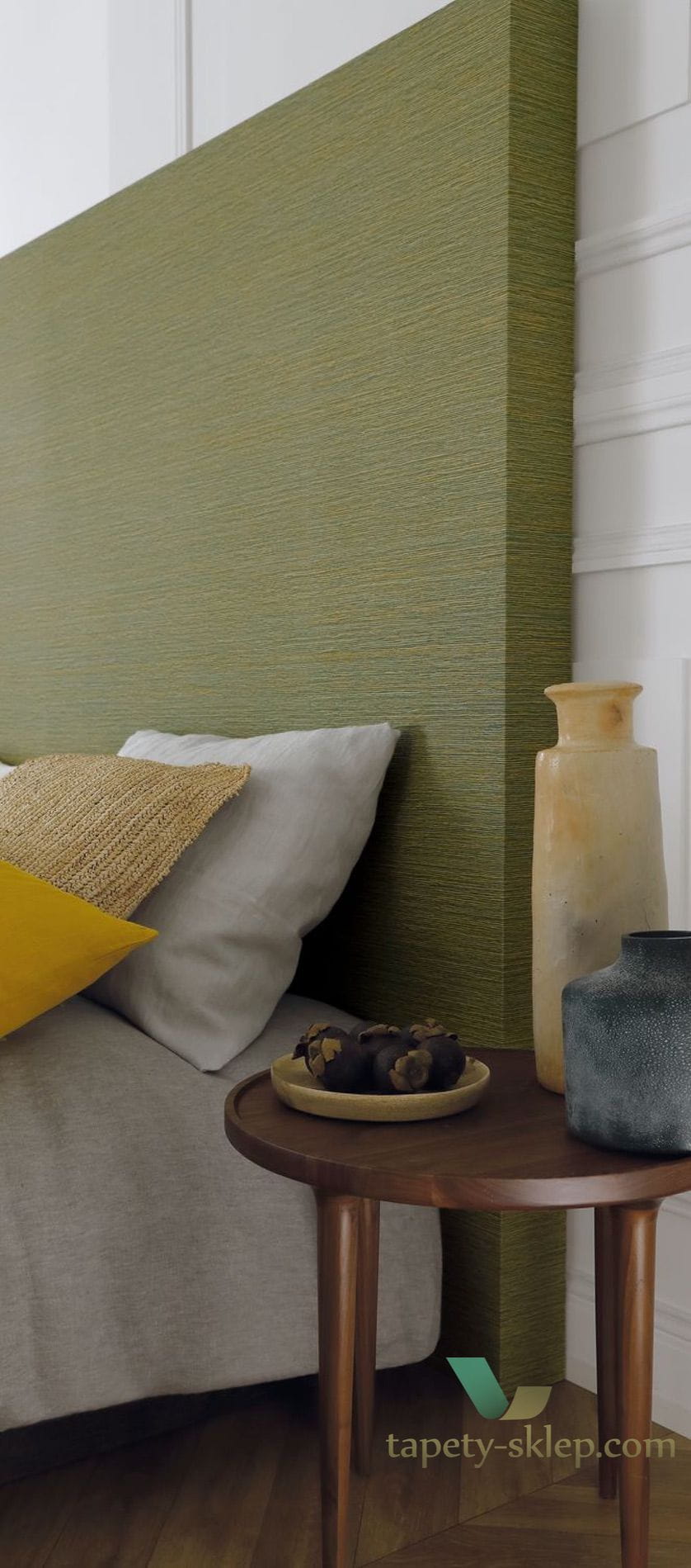 Tapeta płótno Casamance 74642344 Malacca Manille