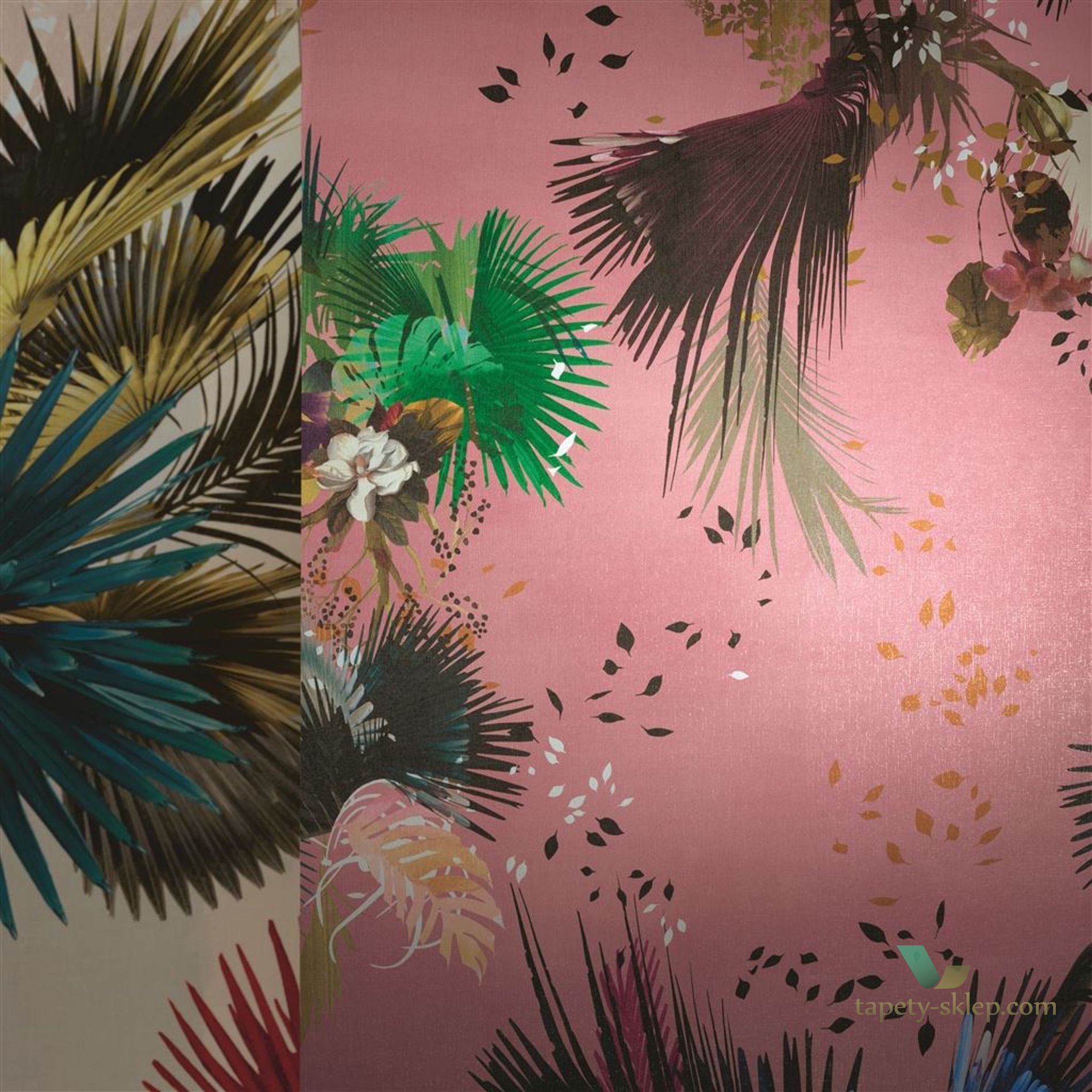 Tkanina Christian Lacroix FCL7054/01 Oiseau Fleur L'odyssée