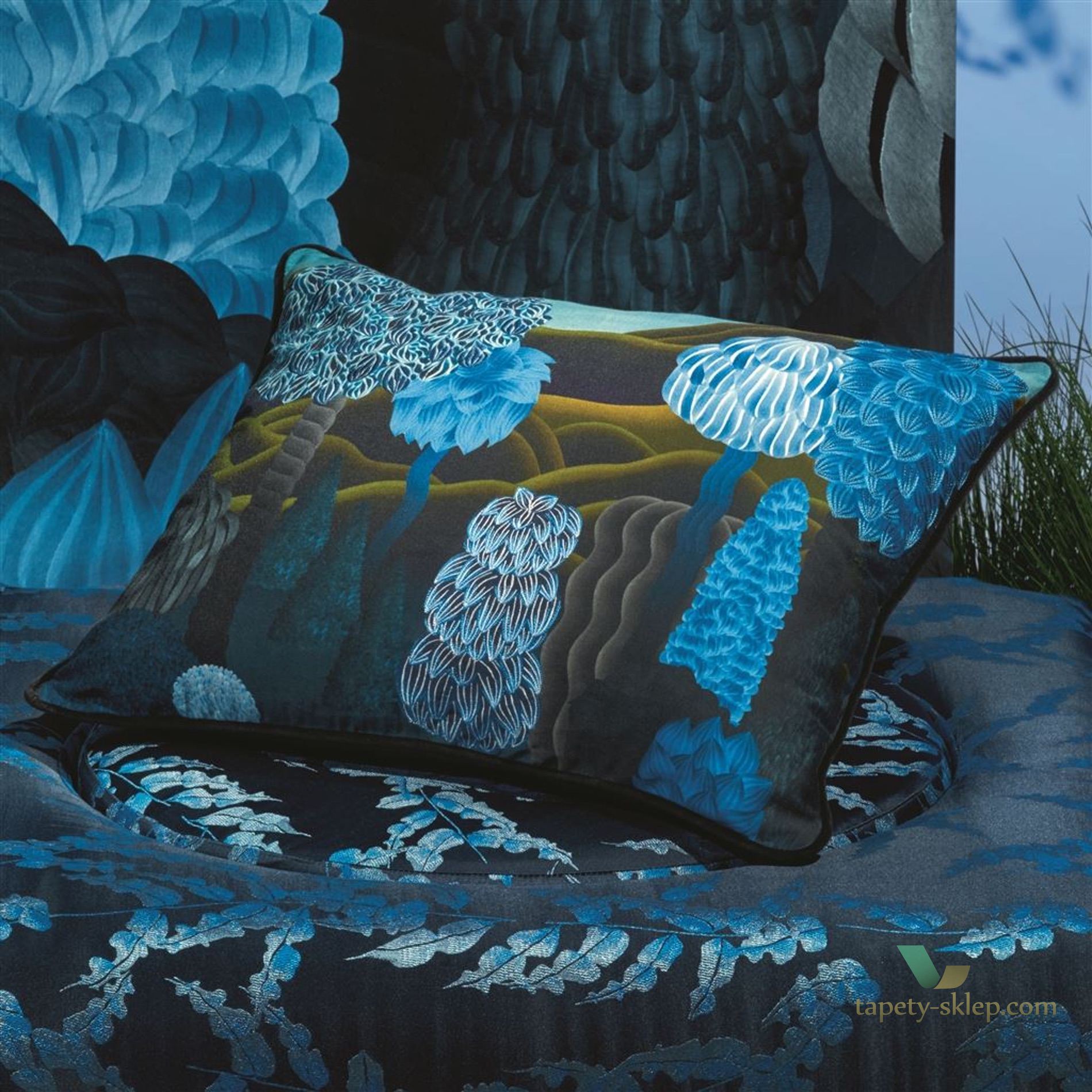 Tkanina Christian Lacroix FCL7055/02 Wakame L'odyssée