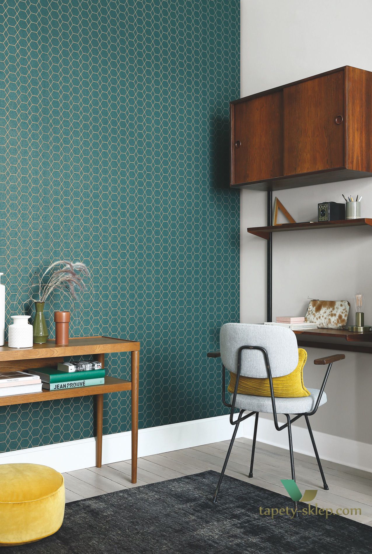 Tapeta geometryczna Casamance 72150125 Pytheas Delta