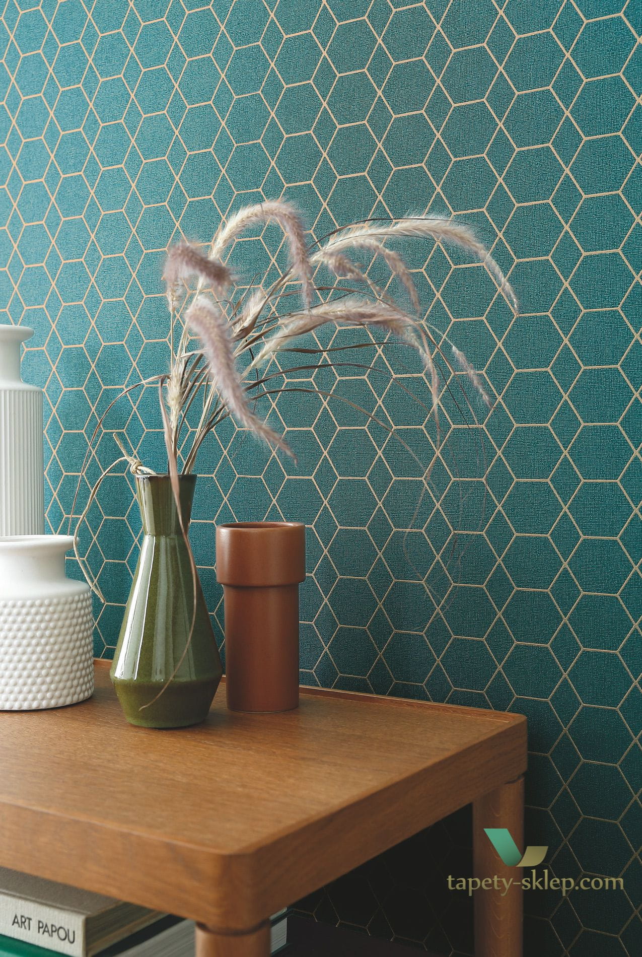 Tapeta geometryczna Casamance 72152652 Pytheas Delta