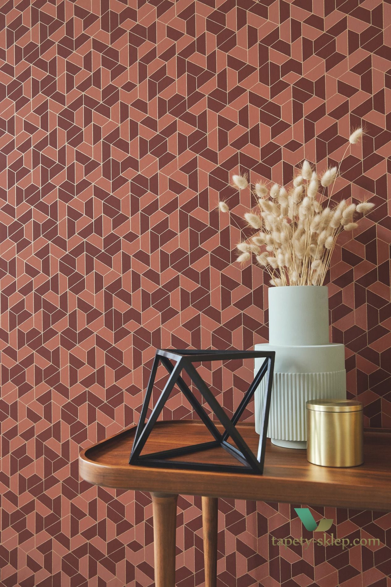 Tapeta geometryczna mozaika Casamance 74580306 Mosaic Delta