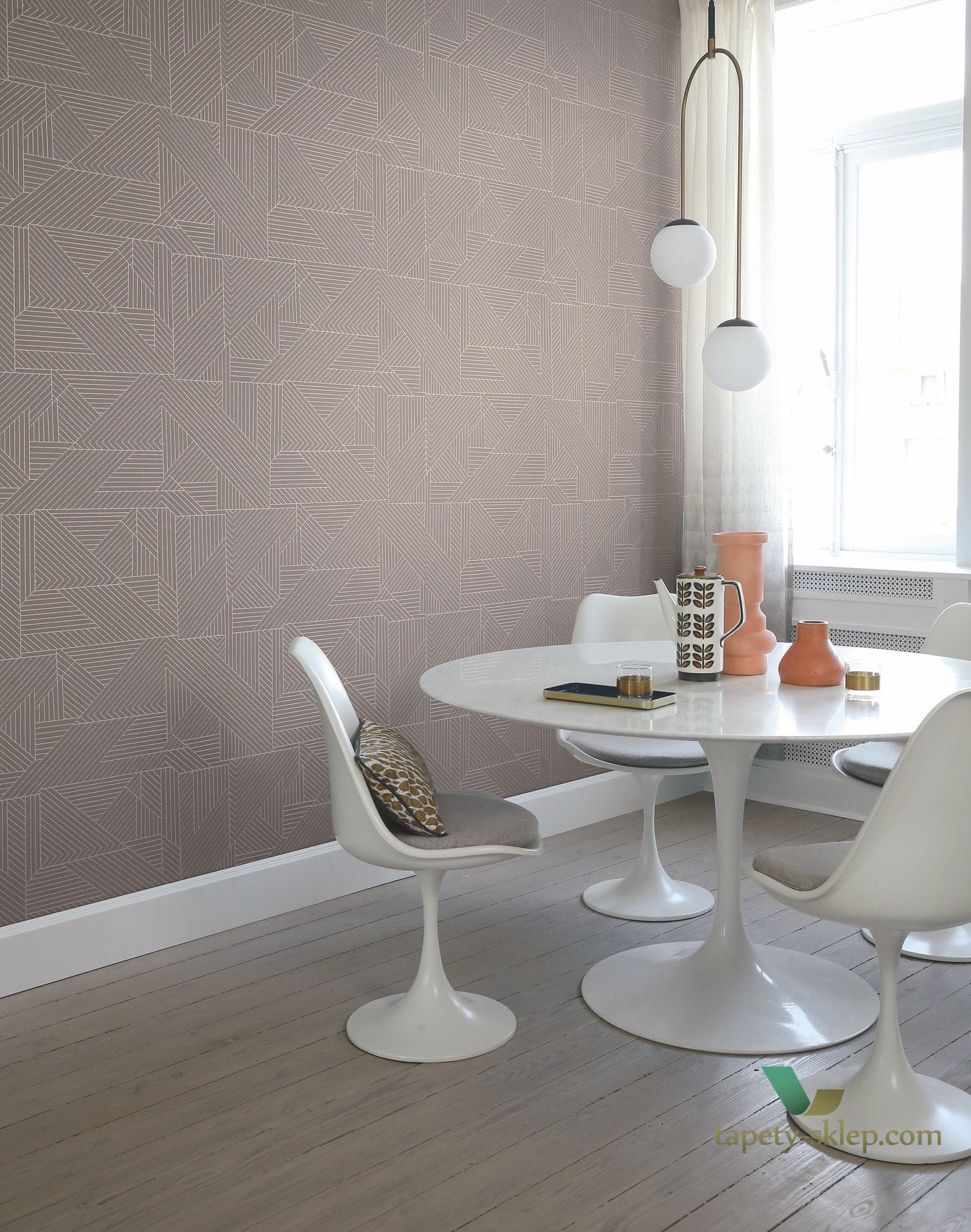 Tapeta linie Casamance 74622038 Prisme Delta