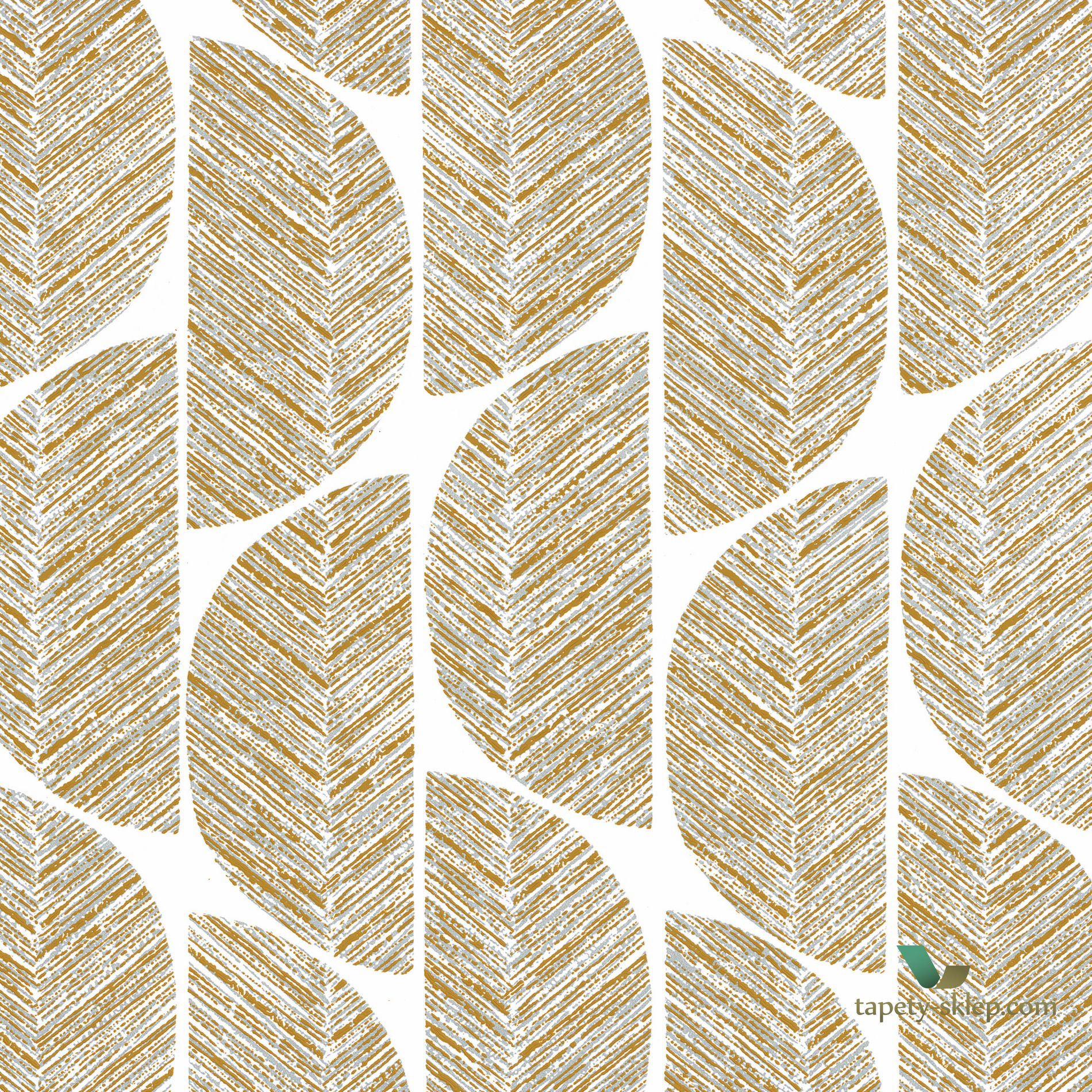 Tapeta z nowoczesnym wzorem Casamance 74721020 Abelia Orphee