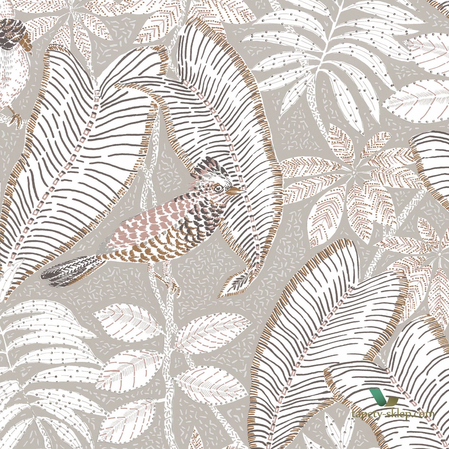 Tapeta botaniczna Casamance 74752250 Sibia Orphee