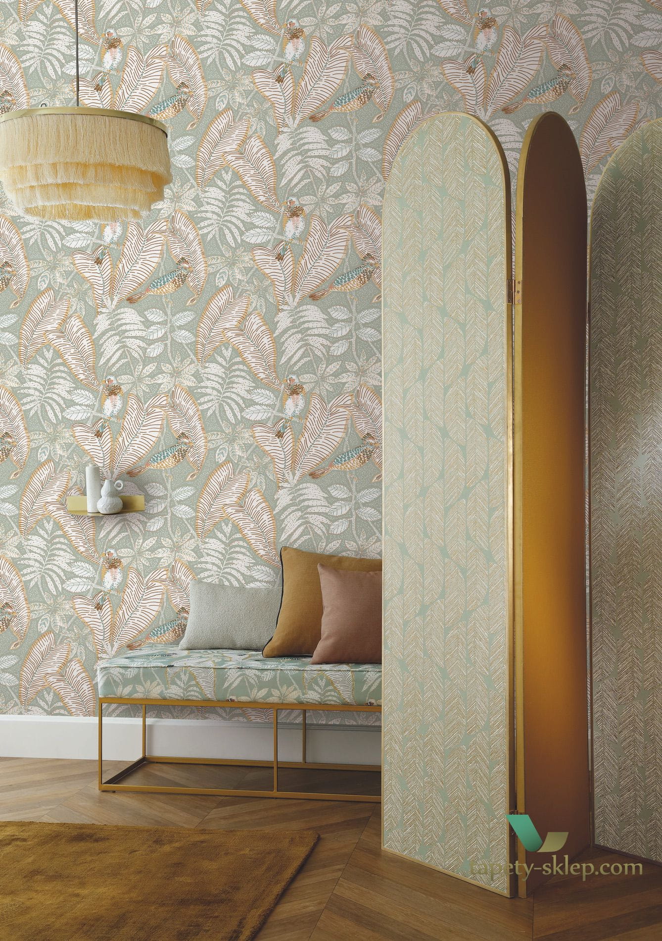 Tapeta botaniczna Casamance 74752250 Sibia Orphee