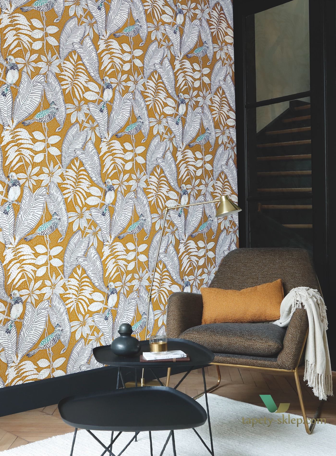 Tapeta botaniczna Casamance 74752352 Sibia Orphee