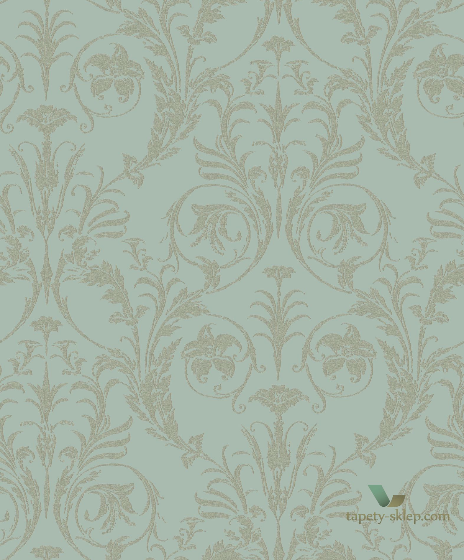 Tapeta z ornamentowym wzorem Casadeco MTSE86027127 Montsegur