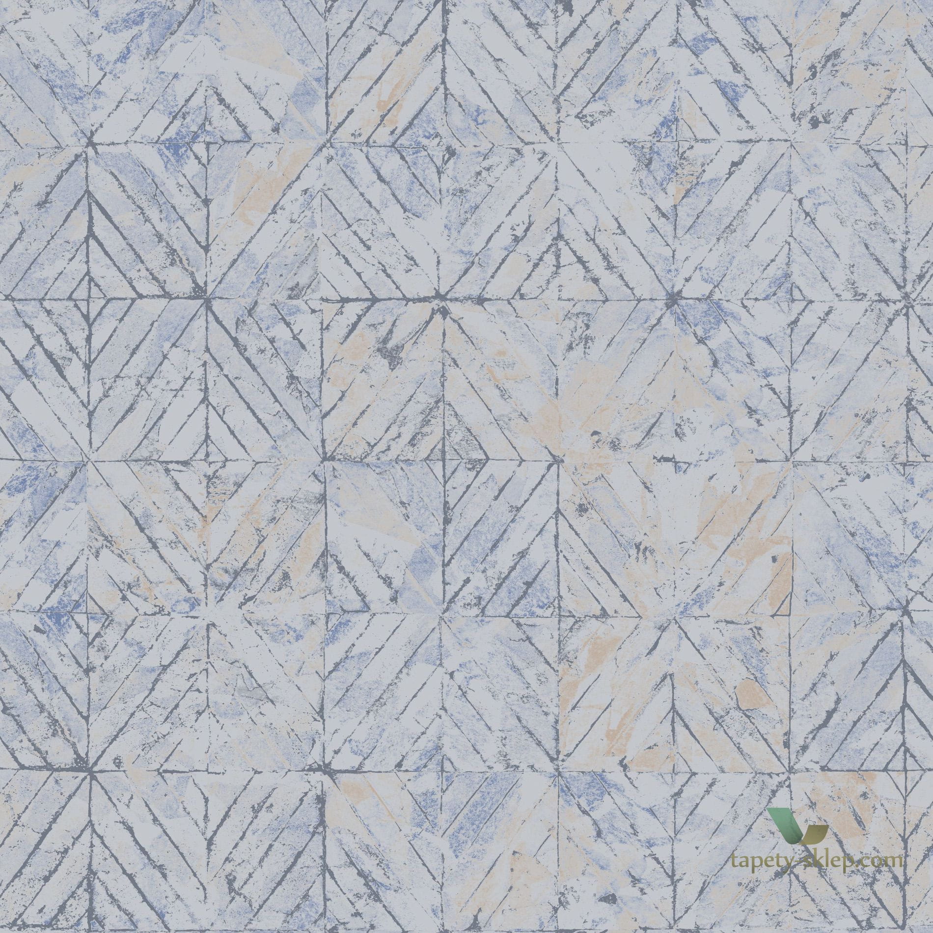 Tapeta nowoczesna geometryczna Casadeco MTSE86036149 Montsegur