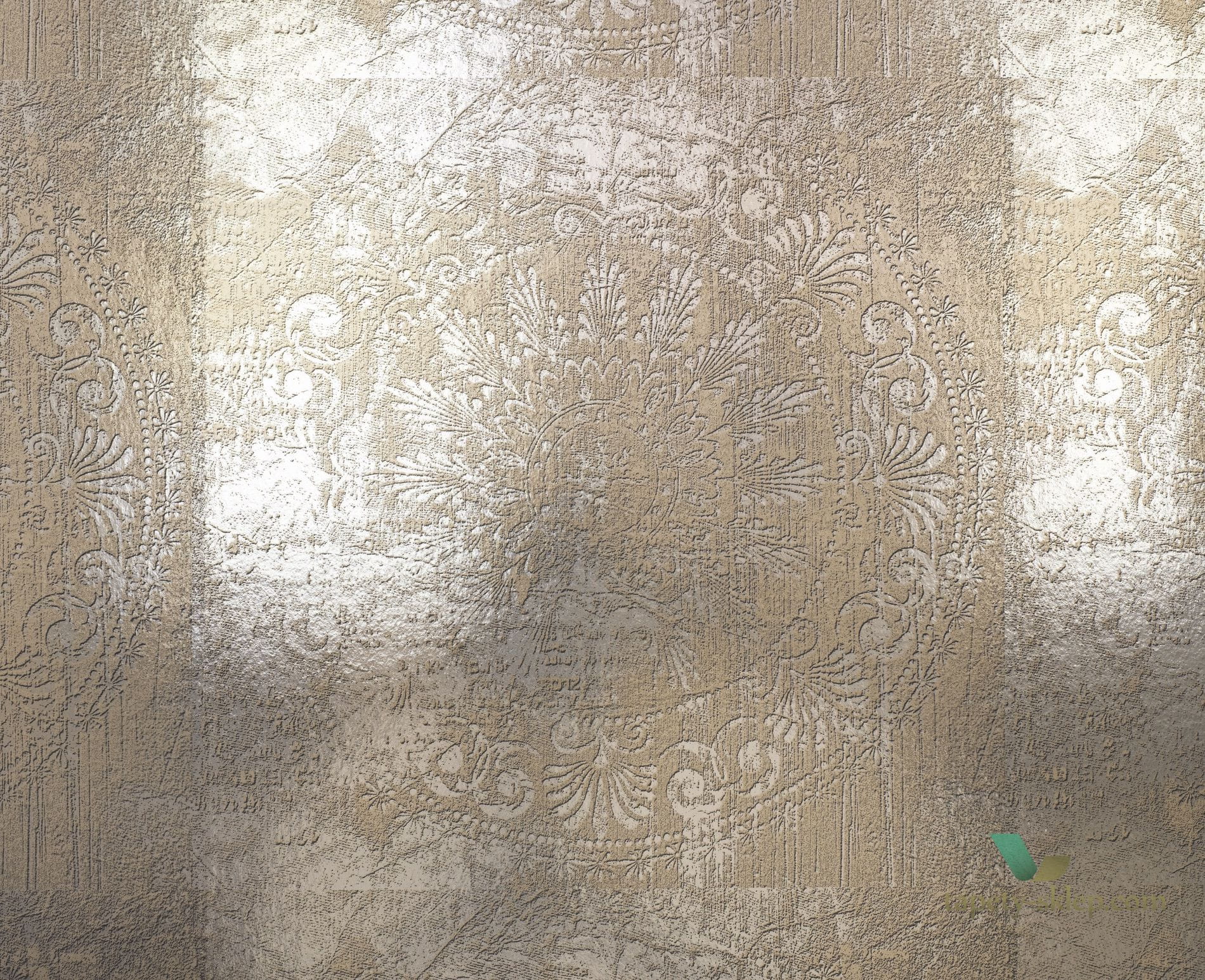 Tapeta orientalne medaliony Casadeco MTSE86042237 Montsegur