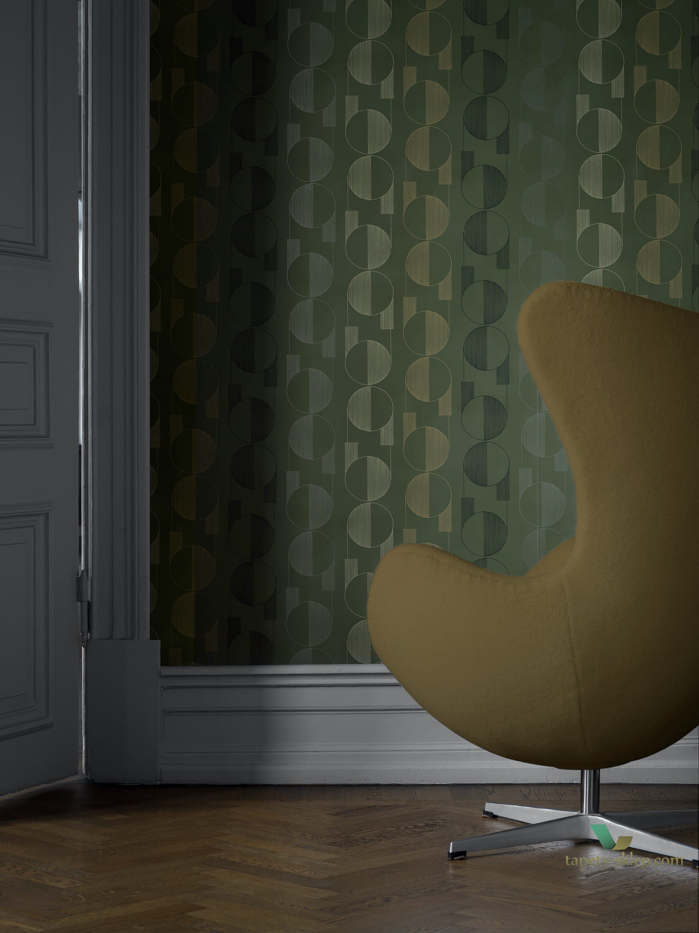 Tapeta w stylu retro Boras 3081 Casablanca The Apartment