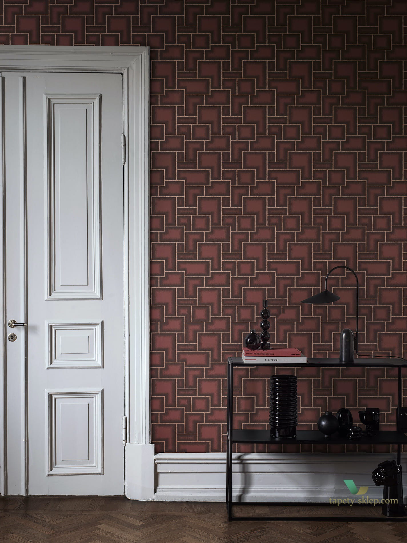 Tapeta z geometrycznym wzorem Boras 3086 Tribeca The Apartment