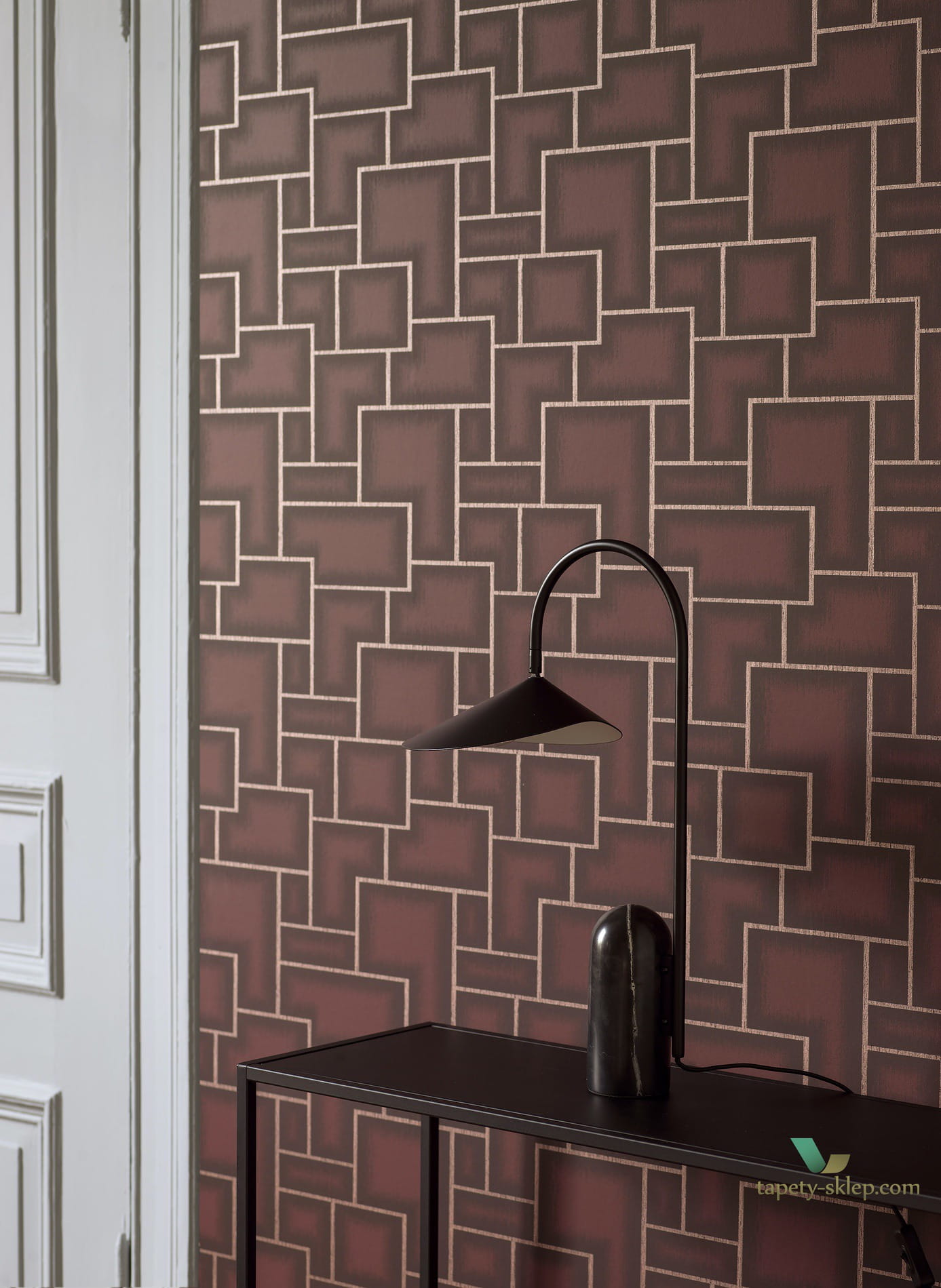Tapeta z geometrycznym wzorem Boras 3088 Tribeca The Apartment