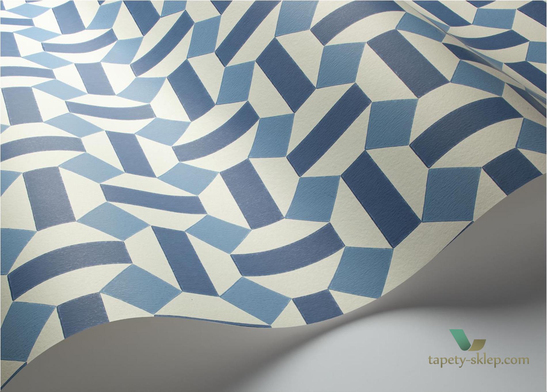 Tapeta Geometryczna Mozaika Cole&Son Alicatado 117/12037 Sevilla