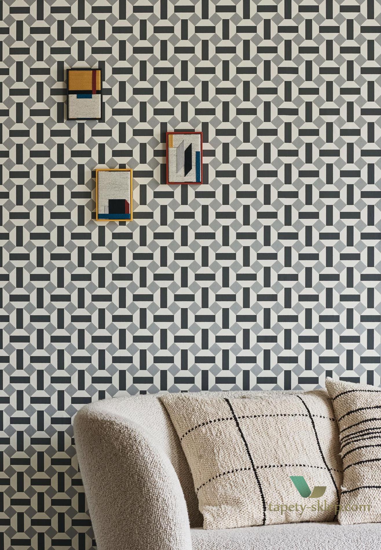 Tapeta Geometryczna Mozaika Cole&Son Alicatado 117/12037 Sevilla