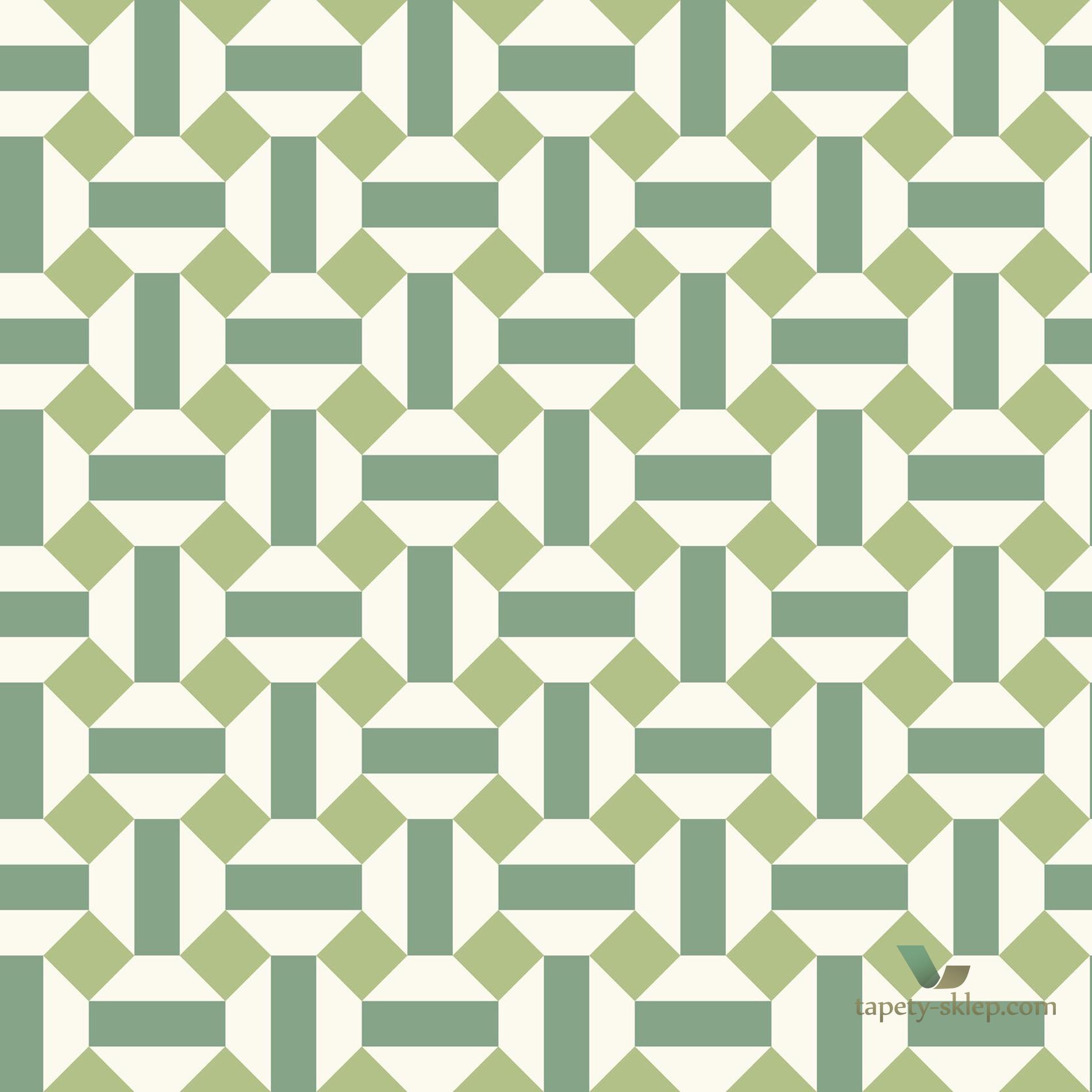 Tapeta Geometryczna Mozaika Cole&Son Alicatado 117/12038 Sevilla