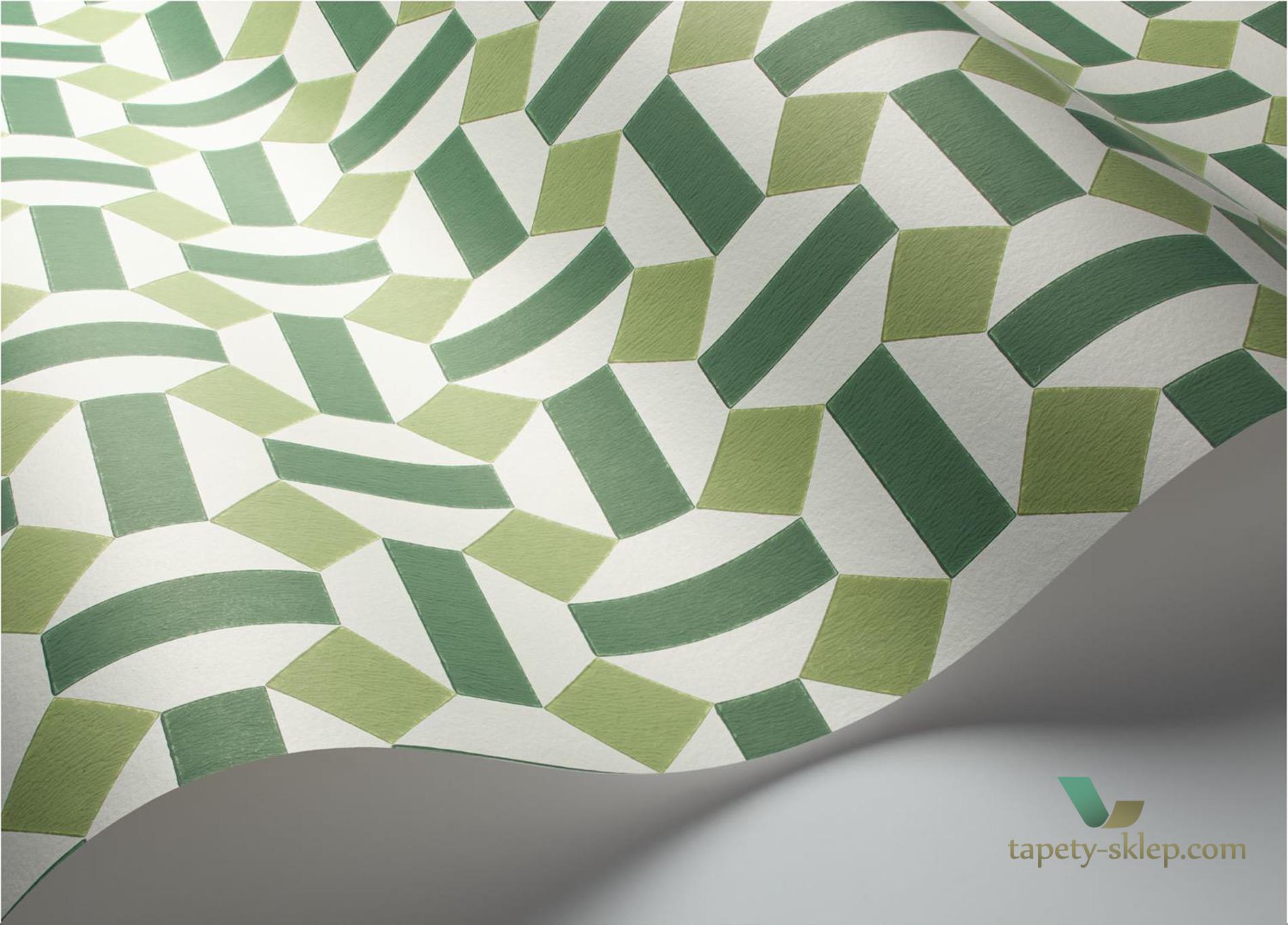 Tapeta Geometryczna Mozaika Cole&Son Alicatado 117/12038 Sevilla