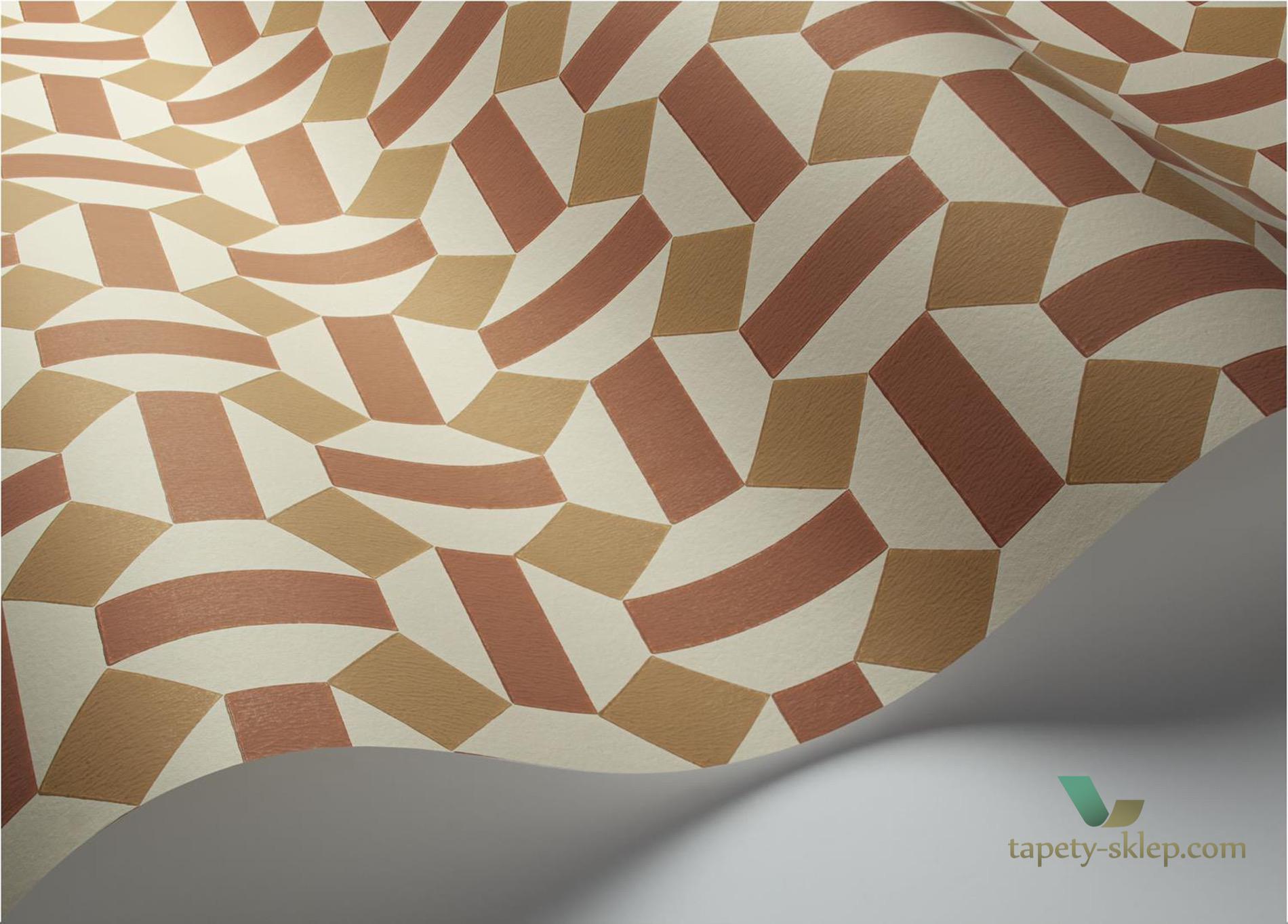 Tapeta Geometryczna Mozaika Cole&Son Alicatado 117/12039 Sevilla