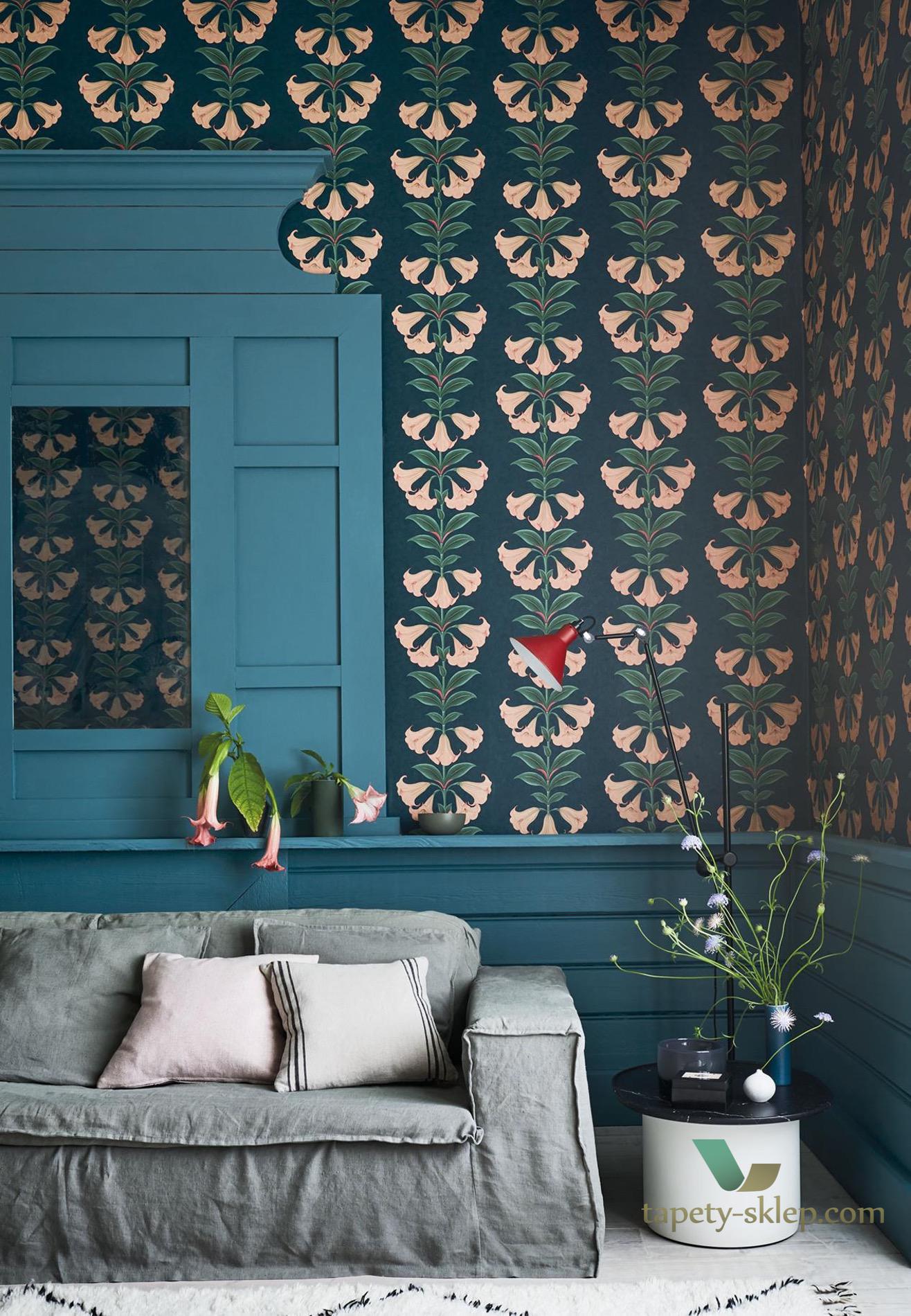 Tapeta Kwiaty Cole&Son Angel's Trumpet 117/3006 Sevilla