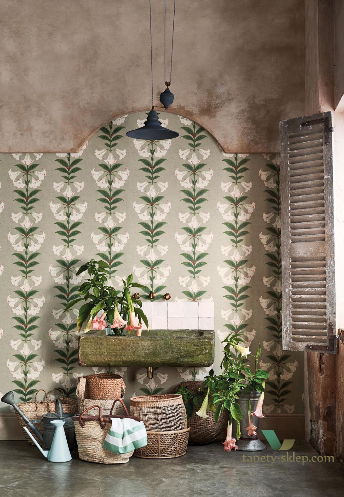 Tapeta Kwiaty Cole&Son Angel's Trumpet 117/3009 Sevilla