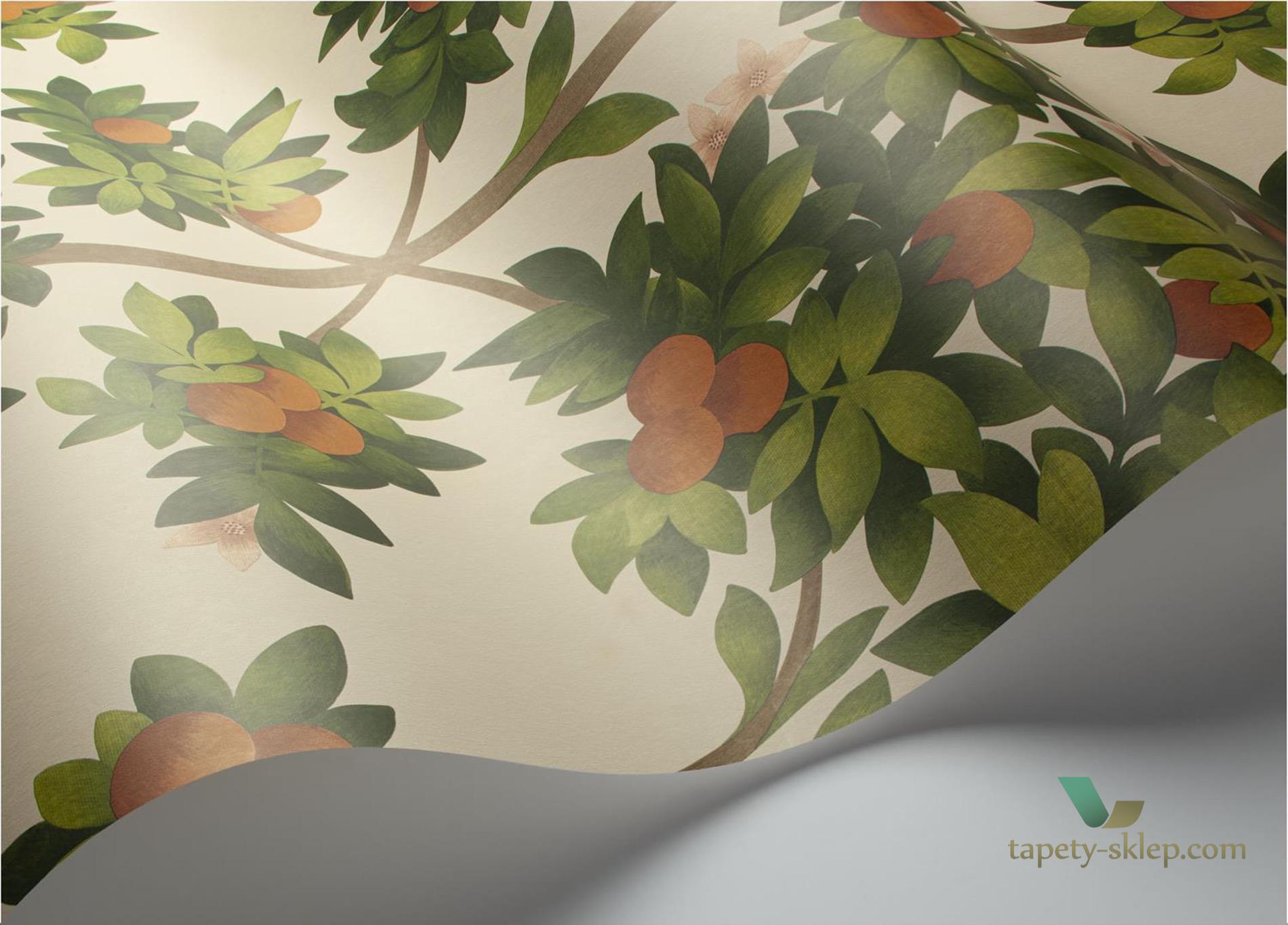 Tapeta Drzewa Owoce Cole&Son Orange Blossom 117/1001 Sevilla