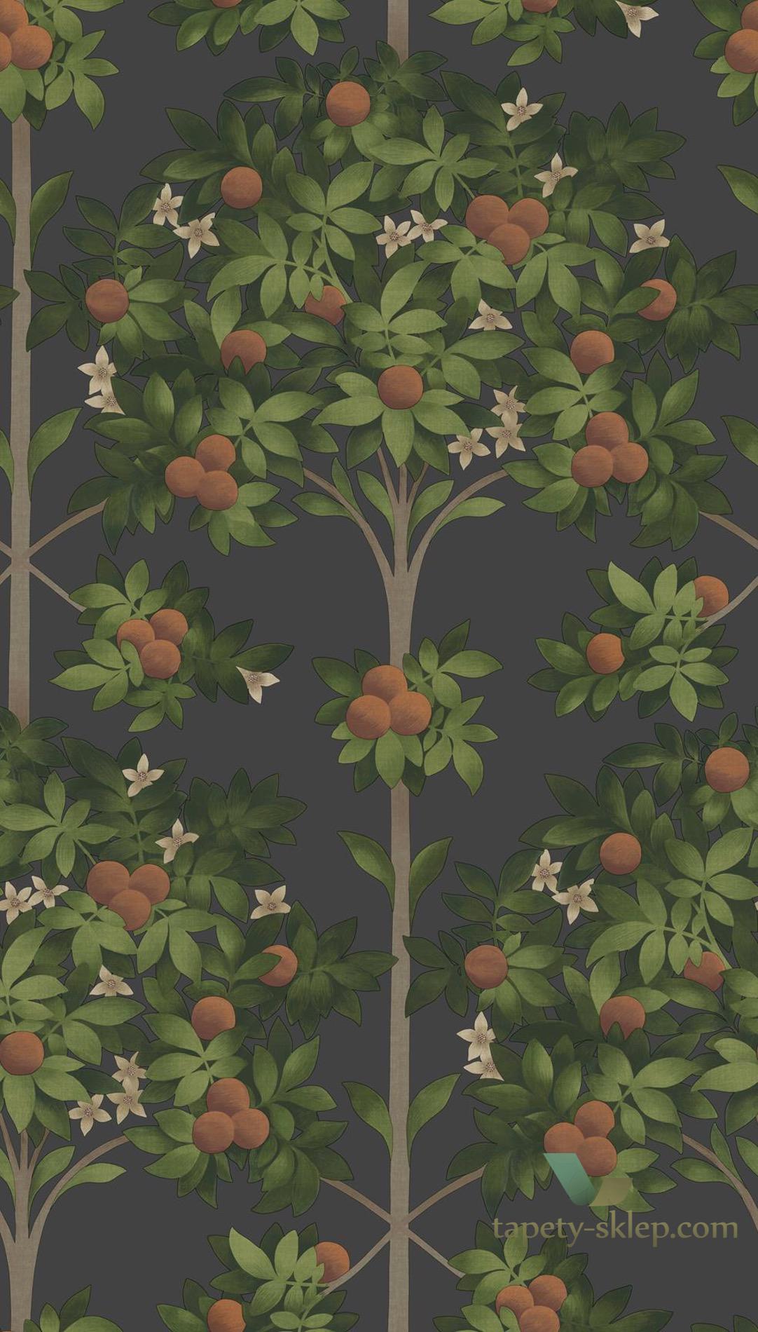 Tapeta Drzewo Pomarańczy Cole&Son Orange Blossom 117/1003 Sevilla