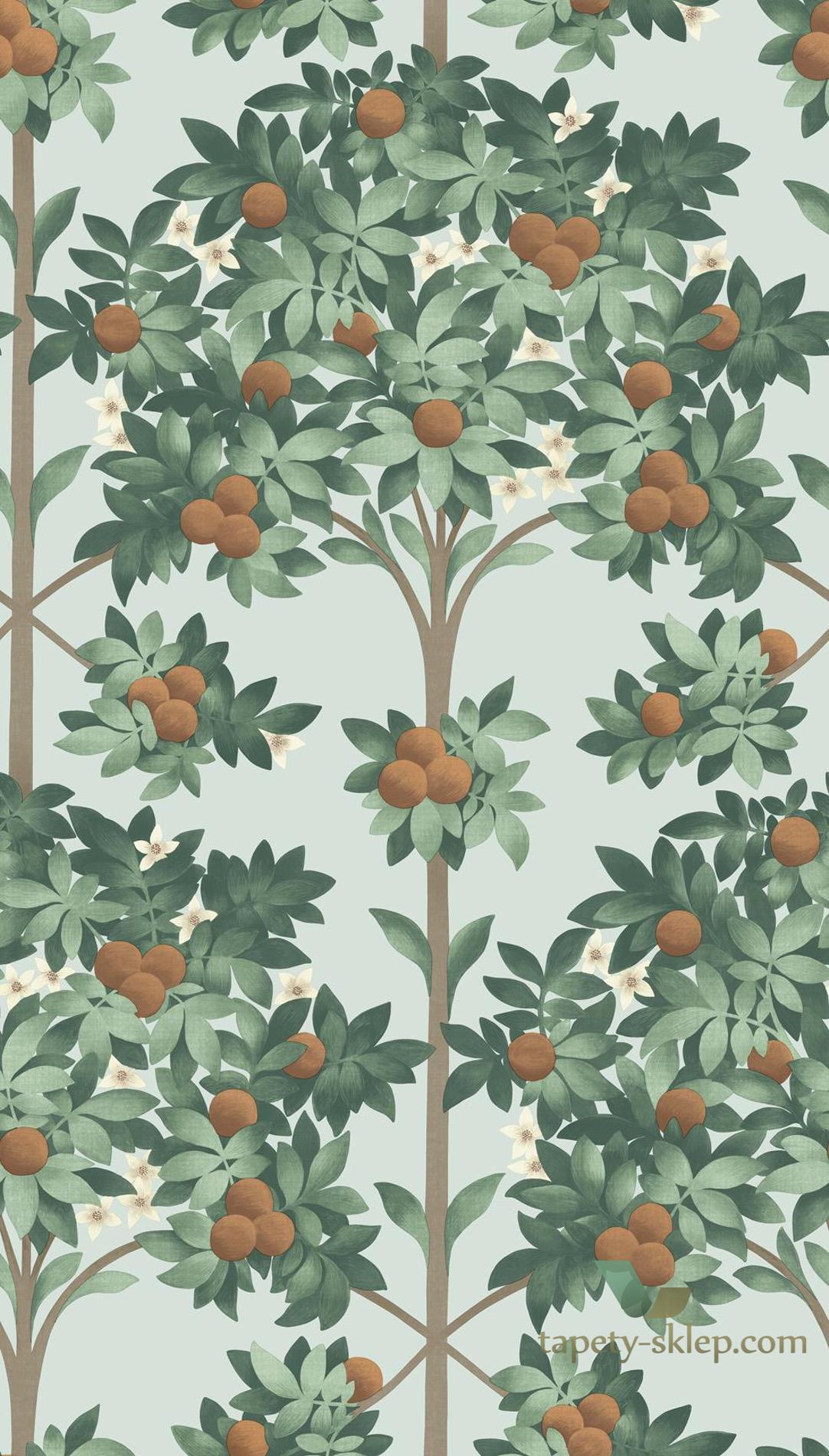 Tapeta Drzewo Owocowe Cole&Son Orange Blossom 117/1004 Sevilla