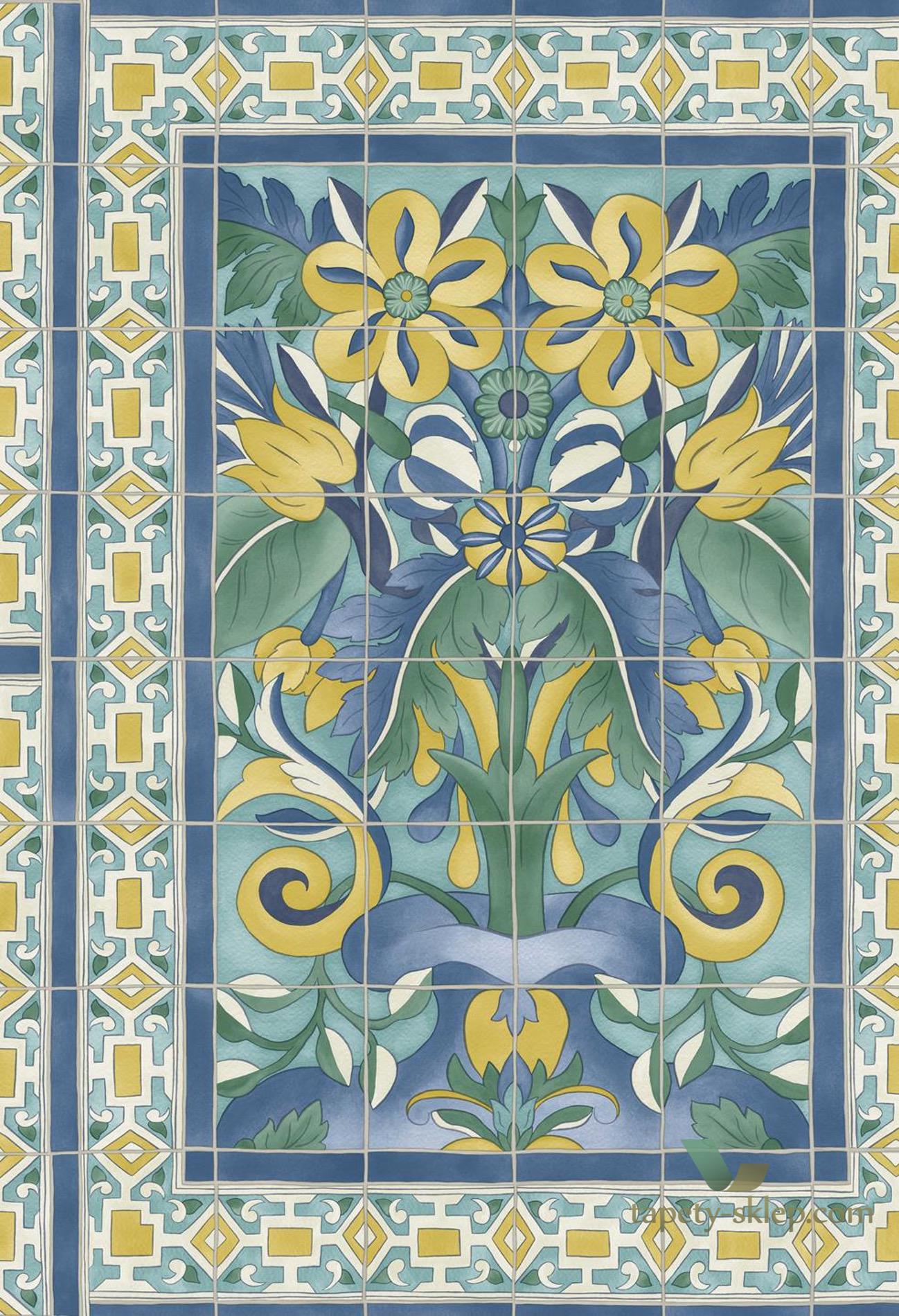 Tapeta Płytki Cole&Son Triana 117/5013 Sevilla