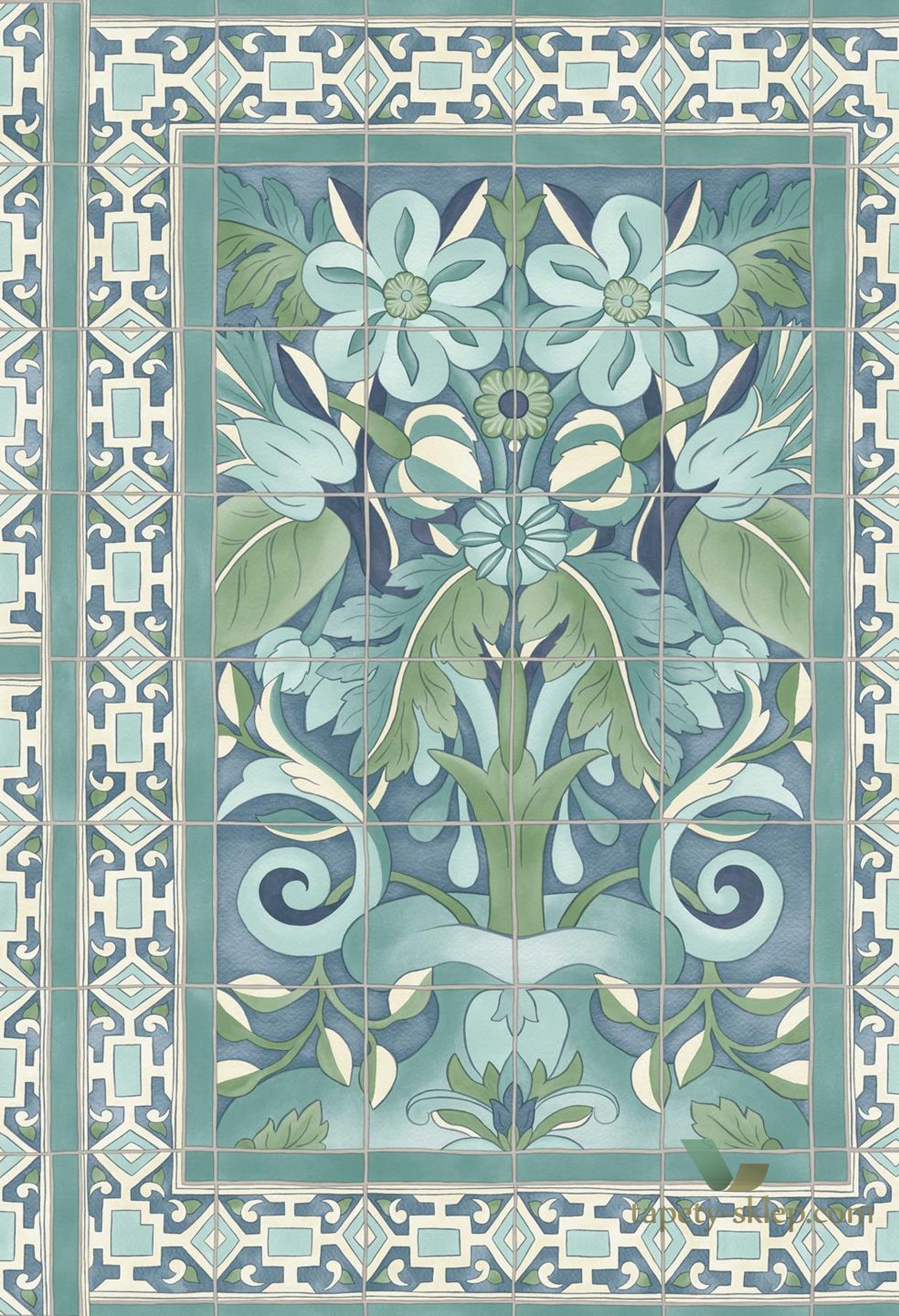 Tapeta Płytki Cole&Son Triana 117/5014 Sevilla