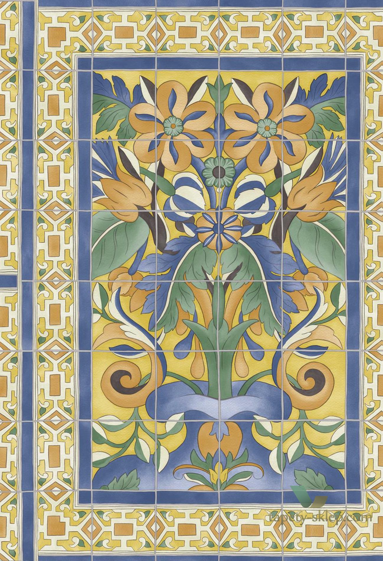 Tapeta Płytki Cole&Son Triana 117/5015 Sevilla