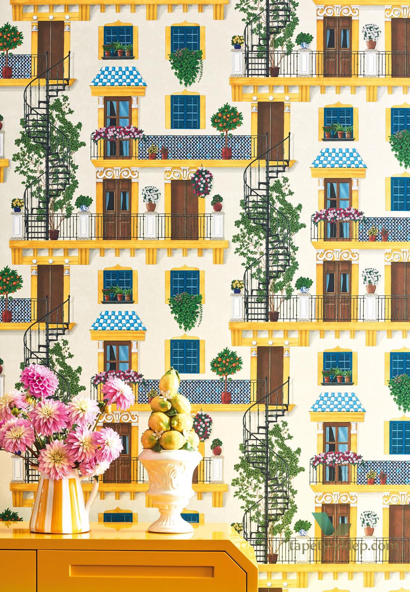 Tapeta Architektura Cole&Son Alfaro 117/4010 Sevilla