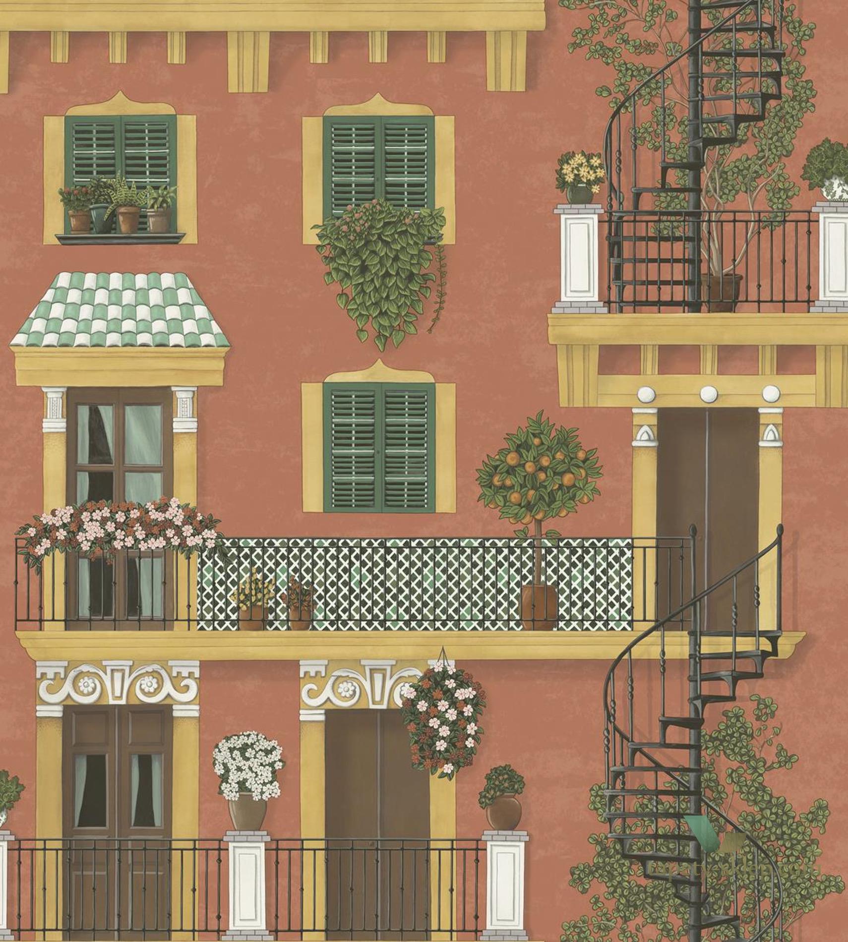 Tapeta Architektura Cole&Son Alfaro 117/4011 Sevilla