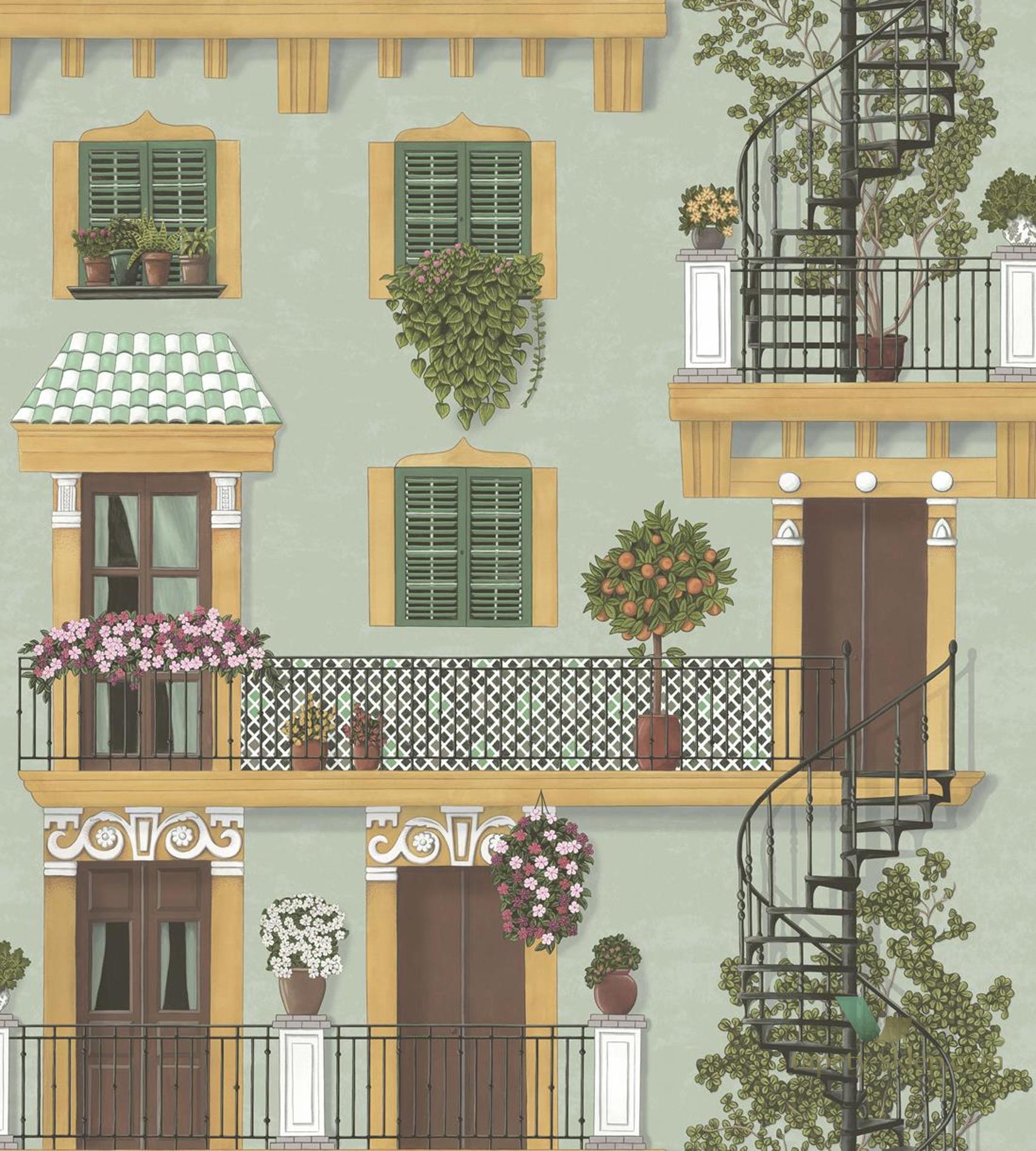 Tapeta Architektura Cole&Son Alfaro 117/4012 Sevilla
