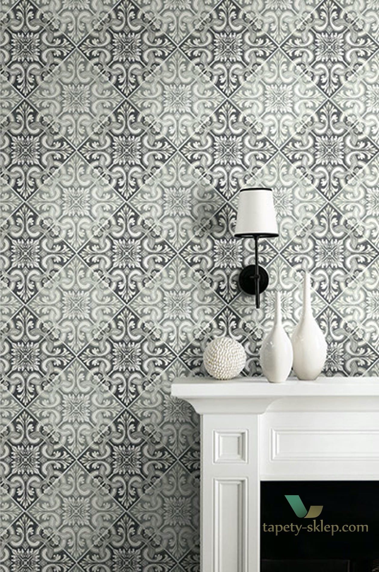 Tapeta Wallquest MS90300 Brownstone
