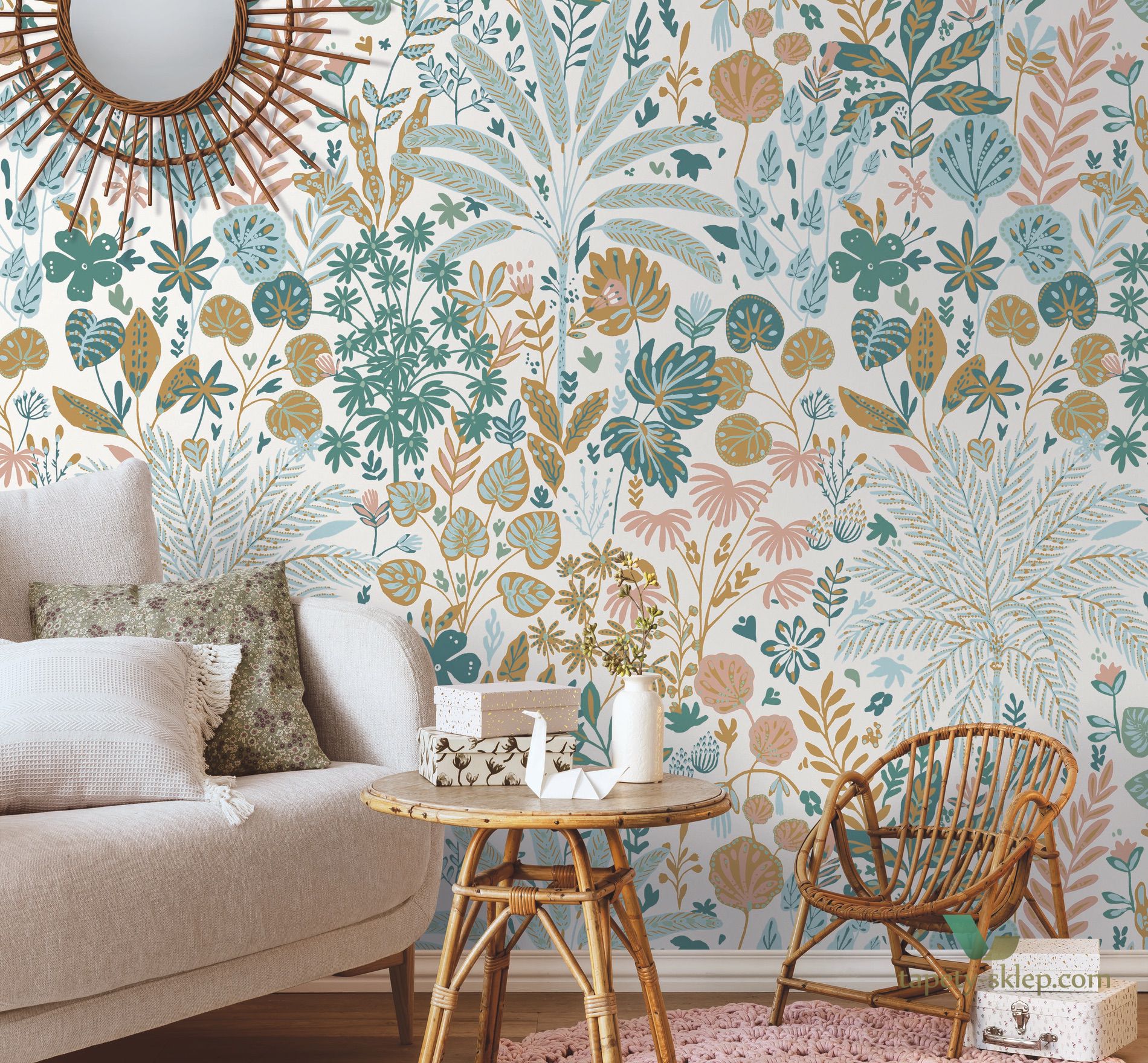 Mural rośliny tropikalne Caselio 101527001 Beauty Full Image