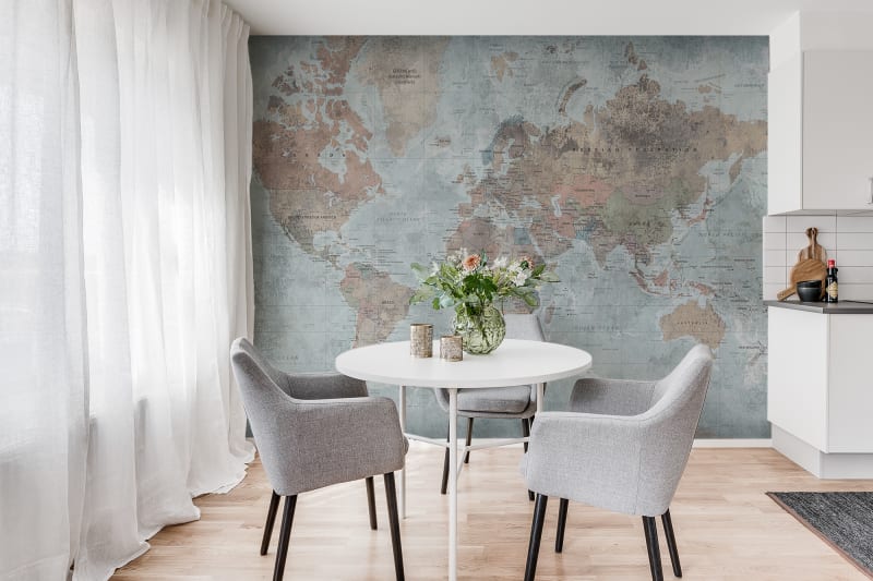 Fototapeta Mapa Polityczna Rebel Walls R15351 Around the World