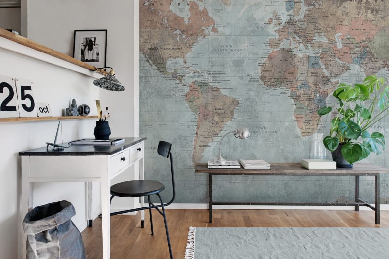 Fototapeta Mapa Polityczna Rebel Walls R15351 Around the World