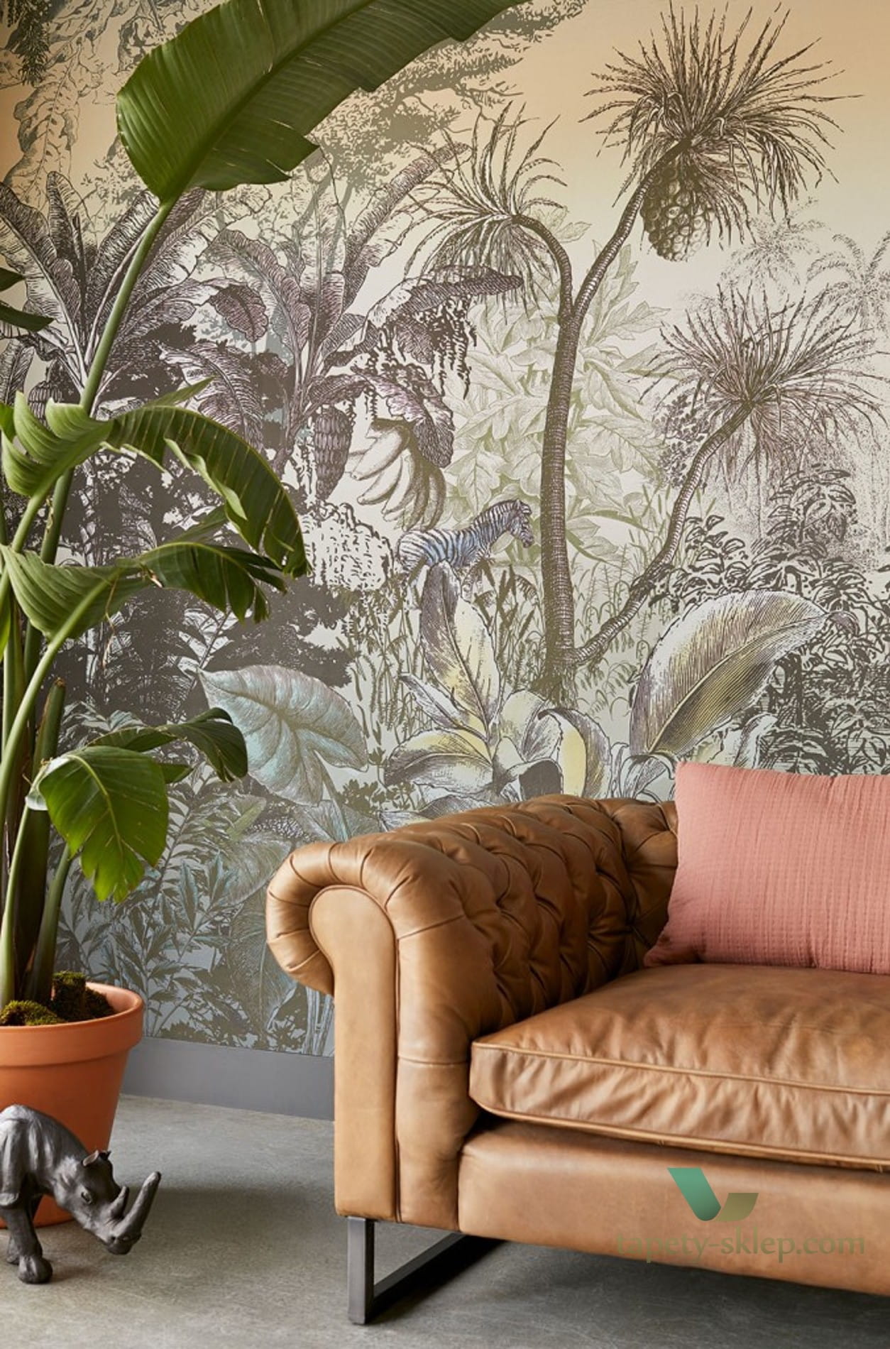 Egzotyczny Mural Eijffinger 300622 Skin Giraffe