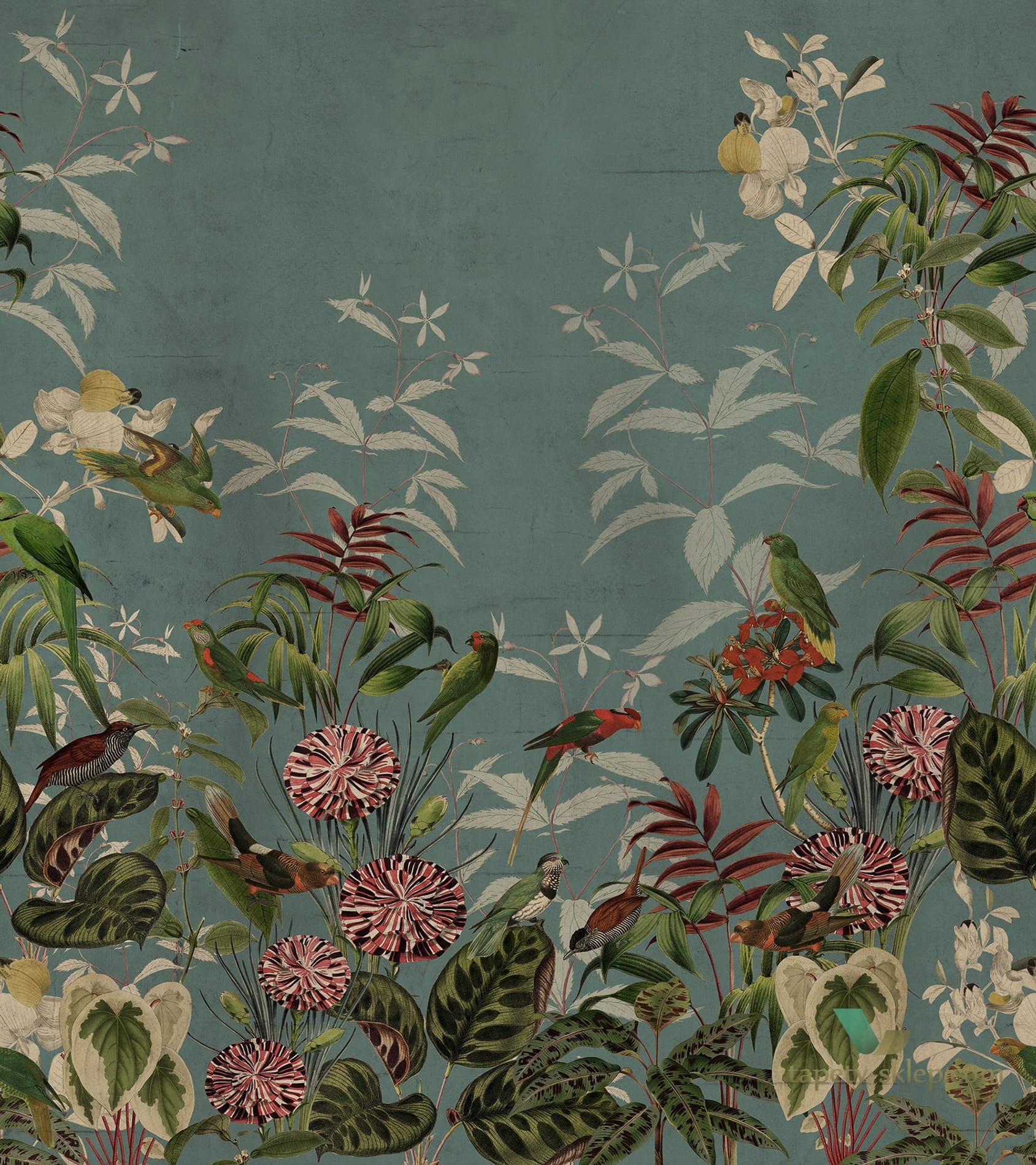 Tapeta Rebel Walls R17152 Vigor Oxygen Moss & Coral