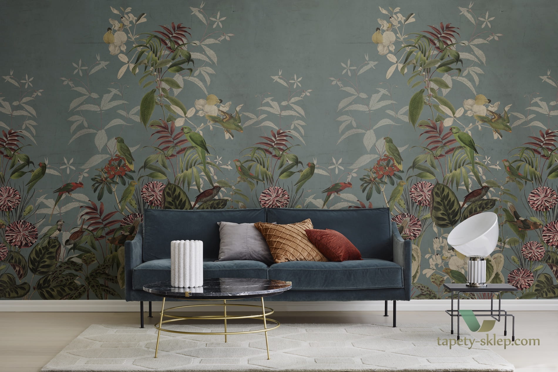 Tapeta Rebel Walls R17152 Vigor Oxygen Moss & Coral