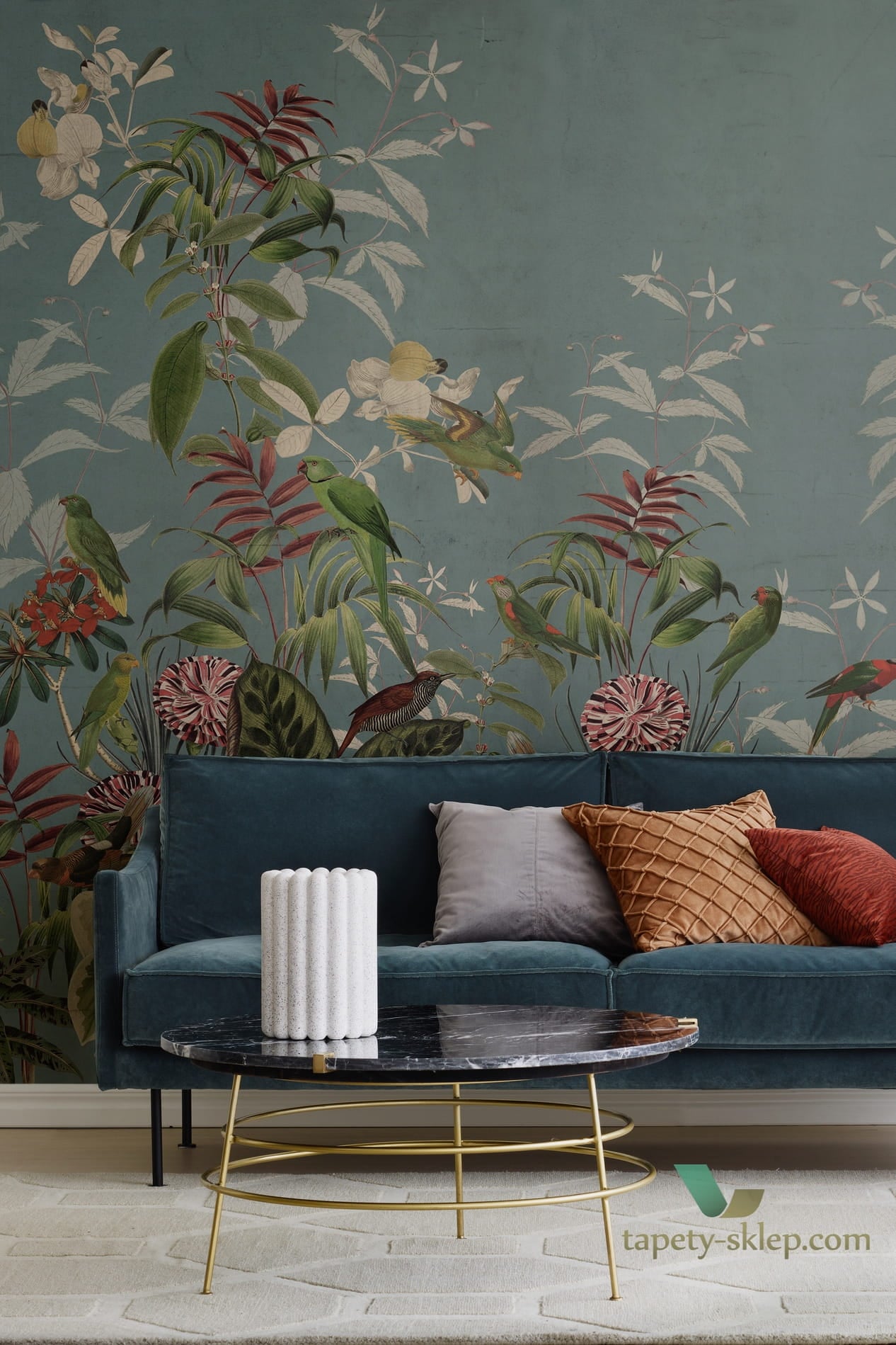Tapeta Rebel Walls R17152 Vigor Oxygen Moss & Coral