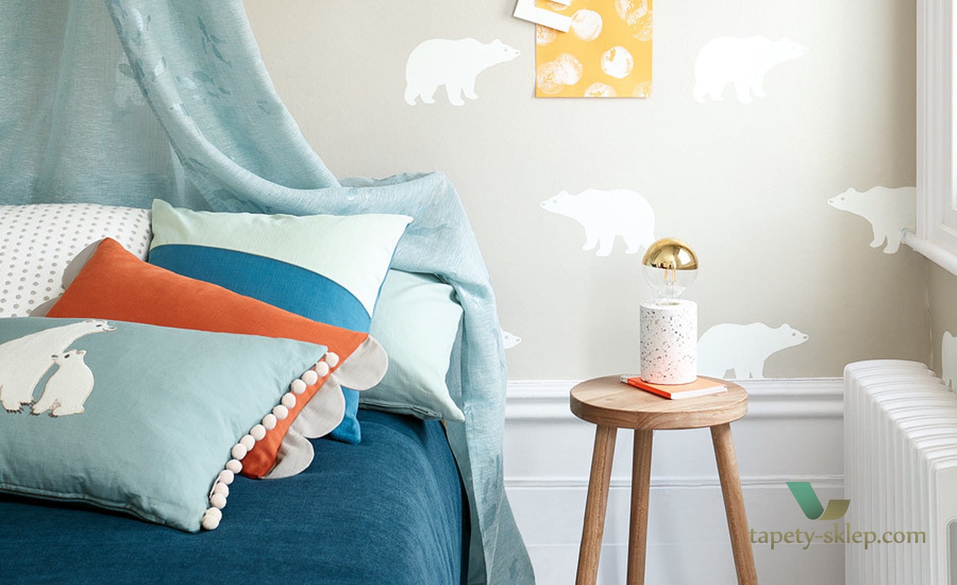 Tapeta Villa Nova W583/01 Arctic Bear Picturebook