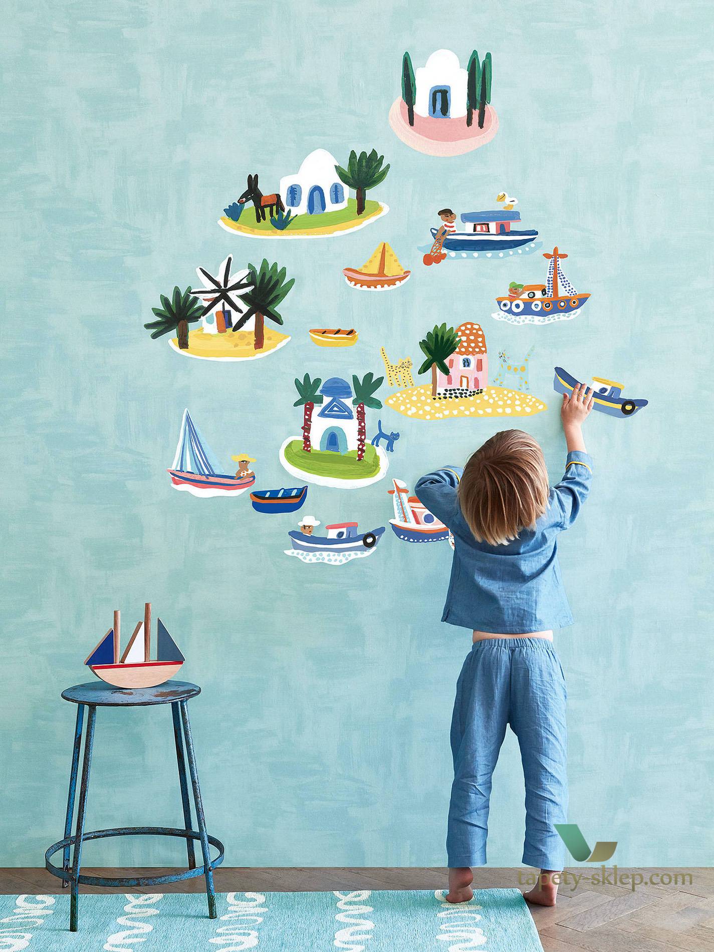 Naklejka Villa Nova W592/01 Island Hopping Picturebook