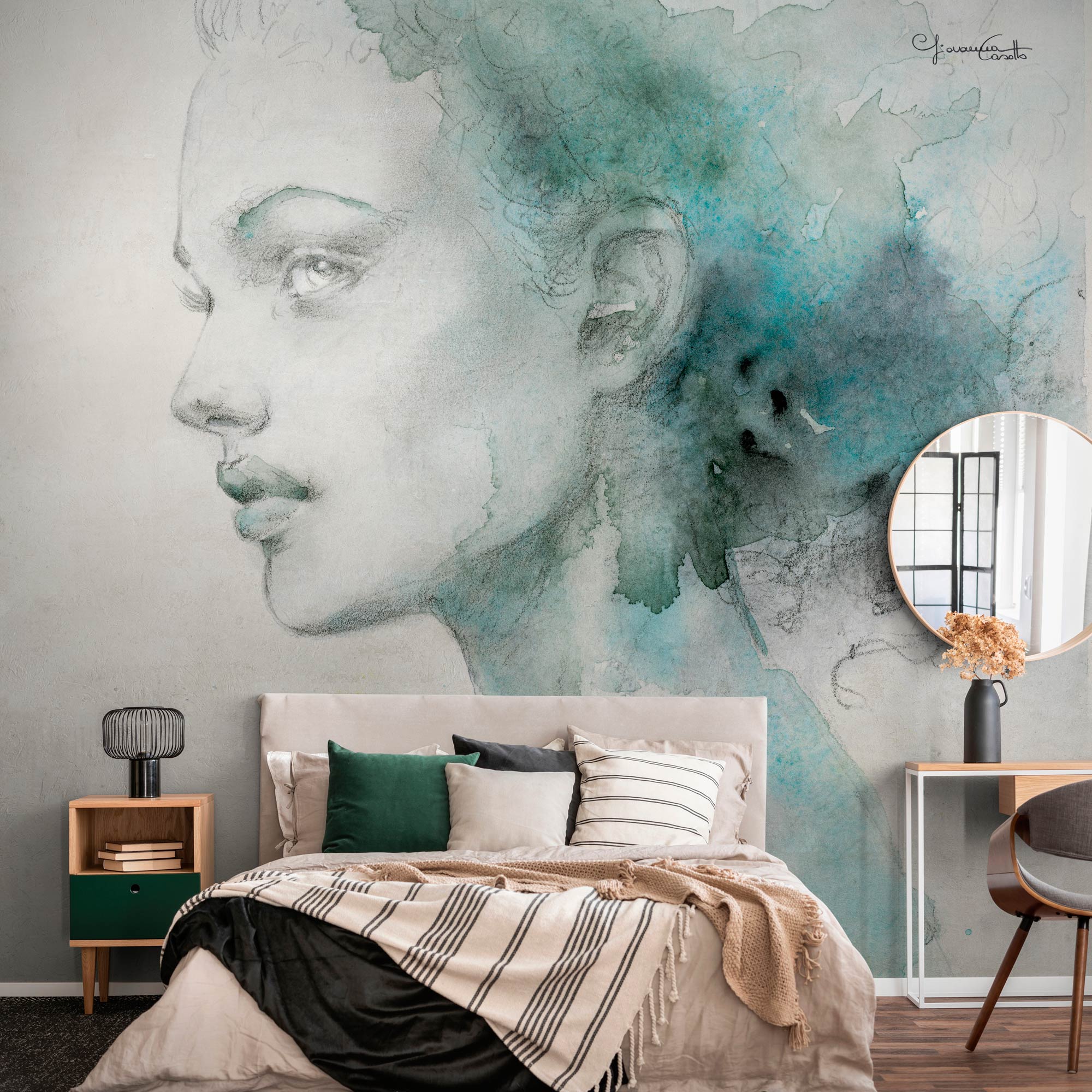 Tapeta Tecnografica Giovanna Casotto: 75484-1 Blue Antonella