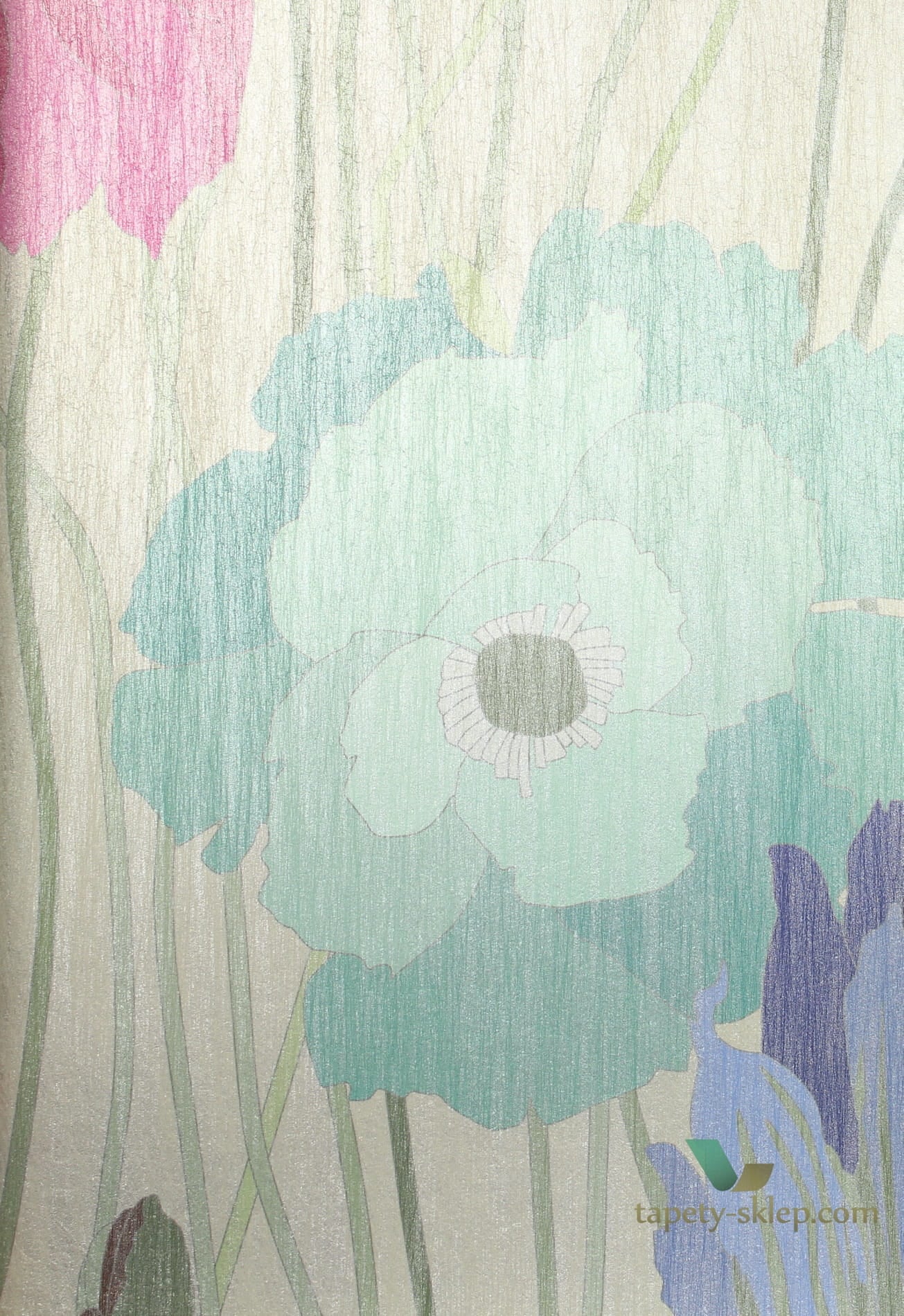 Mural 10194 Poppies Missoni 02