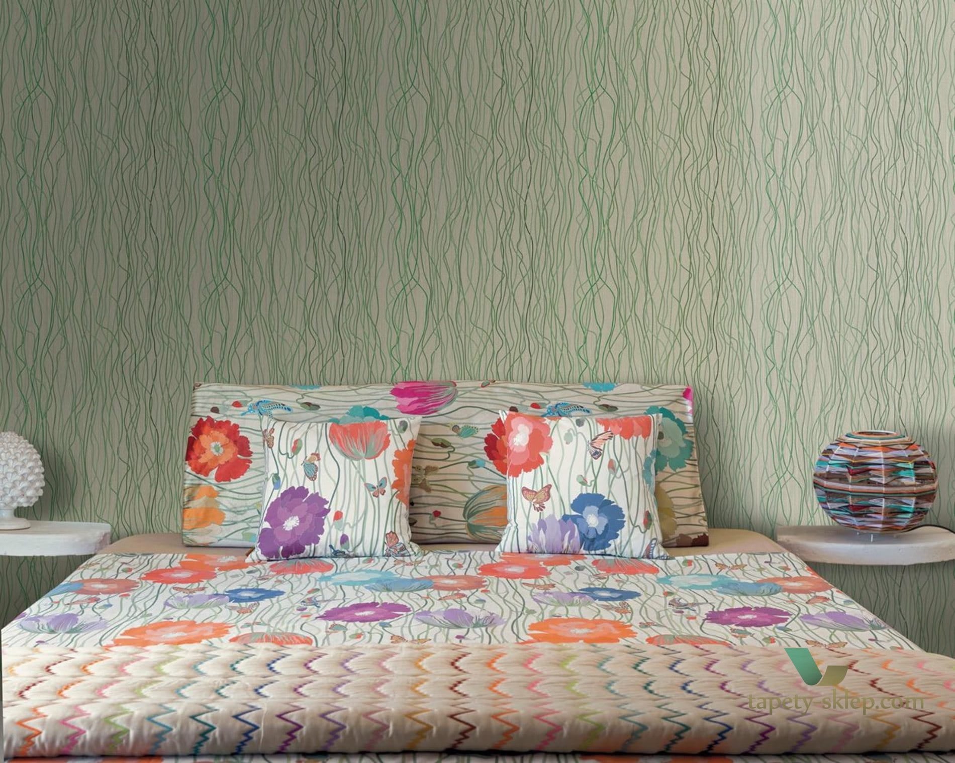 Mural 10196 Poppies Stem Missoni 02