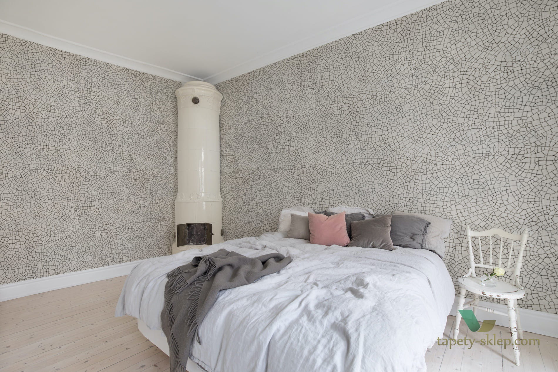 Fototapeta R14671 Raku Crackle Cream Rebel Walls